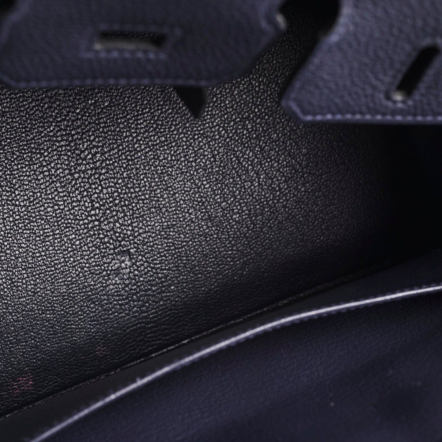 Hermes Birkin 25 Bleu Nuit Togo A Stamp