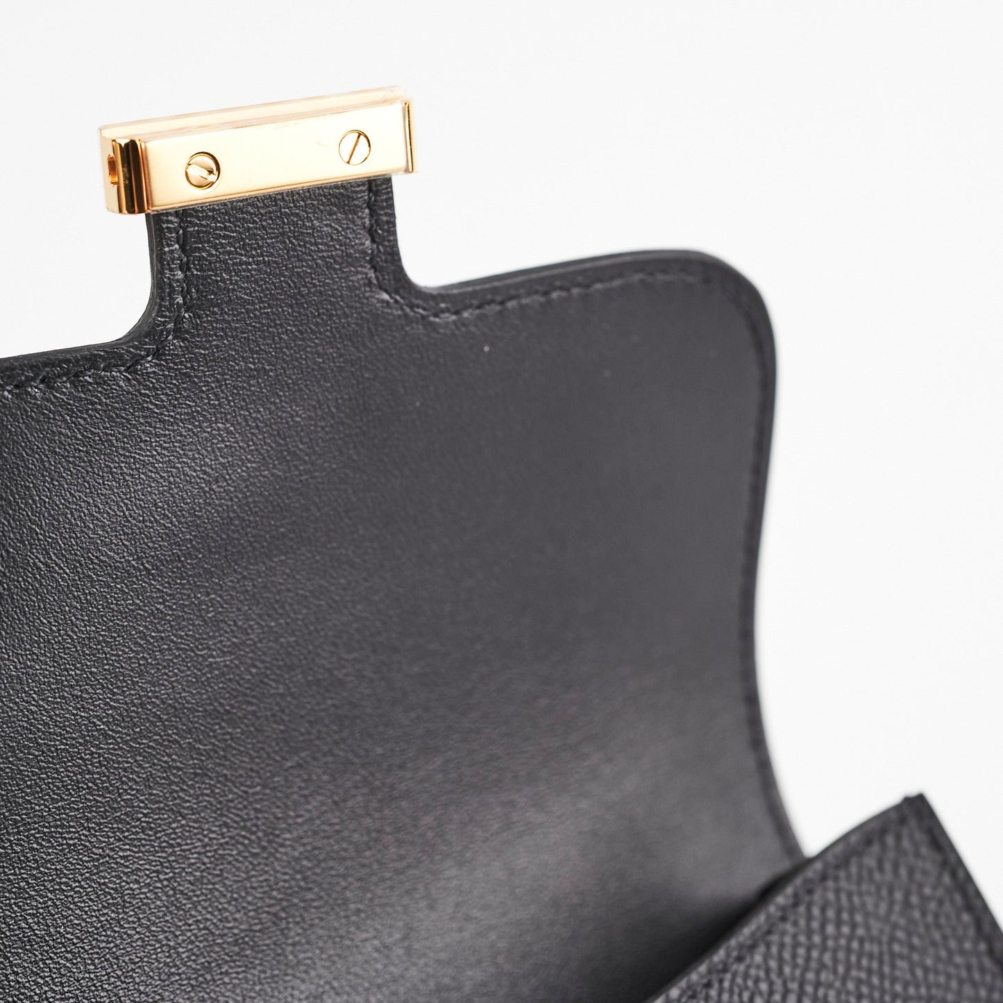 Hermes Constance Slim Epsom Black