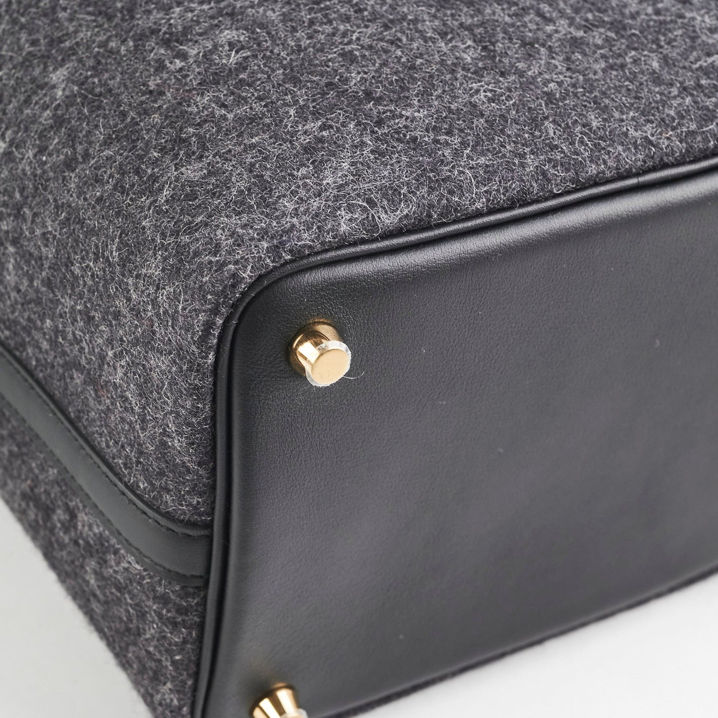 Hermes Picotin 18 Wool Feutre Swift Graphite - U Stamp (2022)
