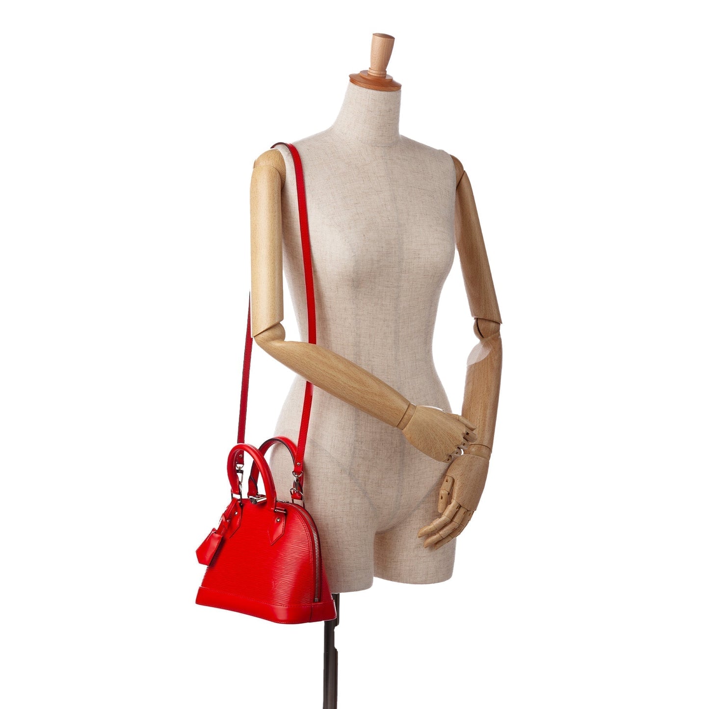 Louis Vuitton Alma BB Red Epi