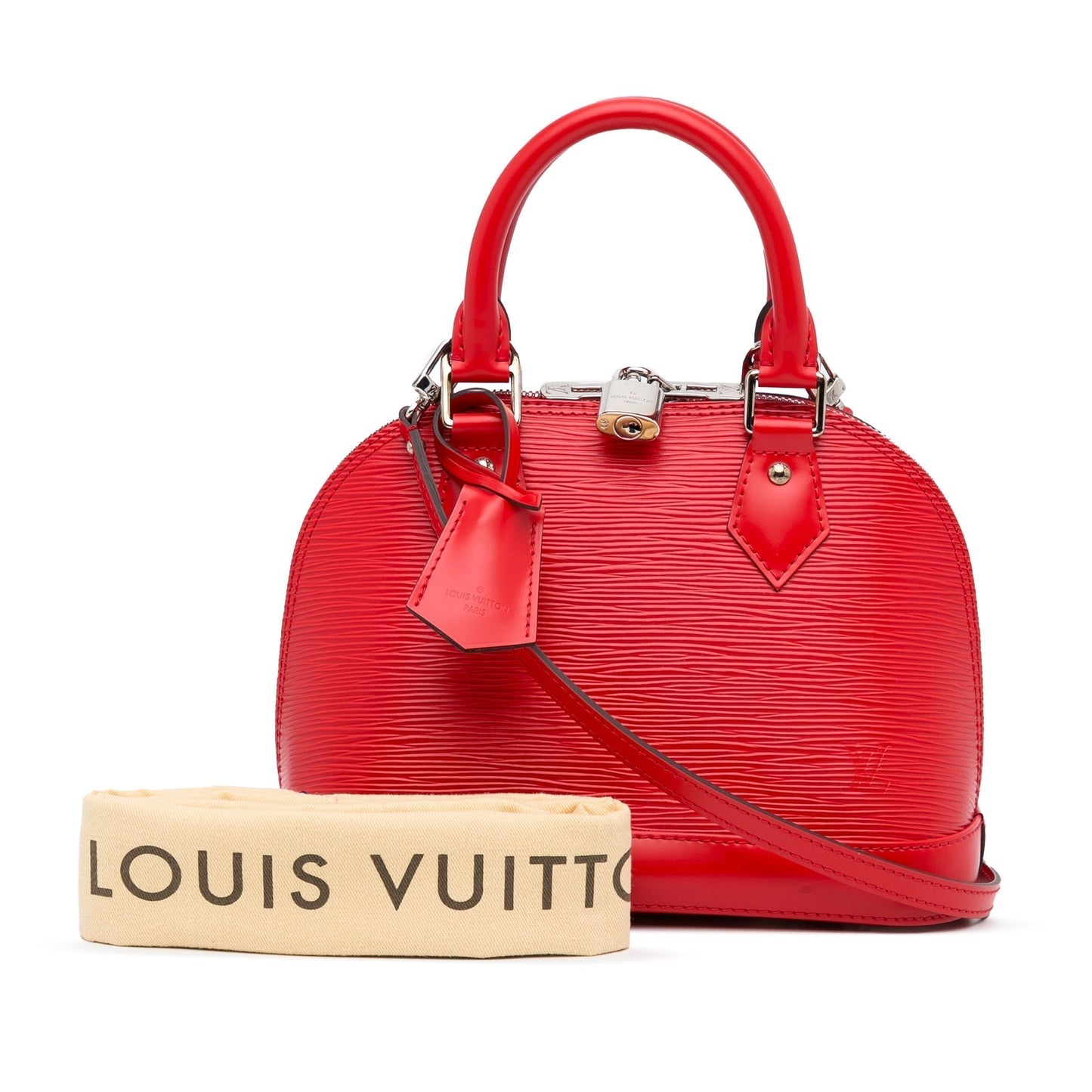 Louis Vuitton Alma BB Red Epi