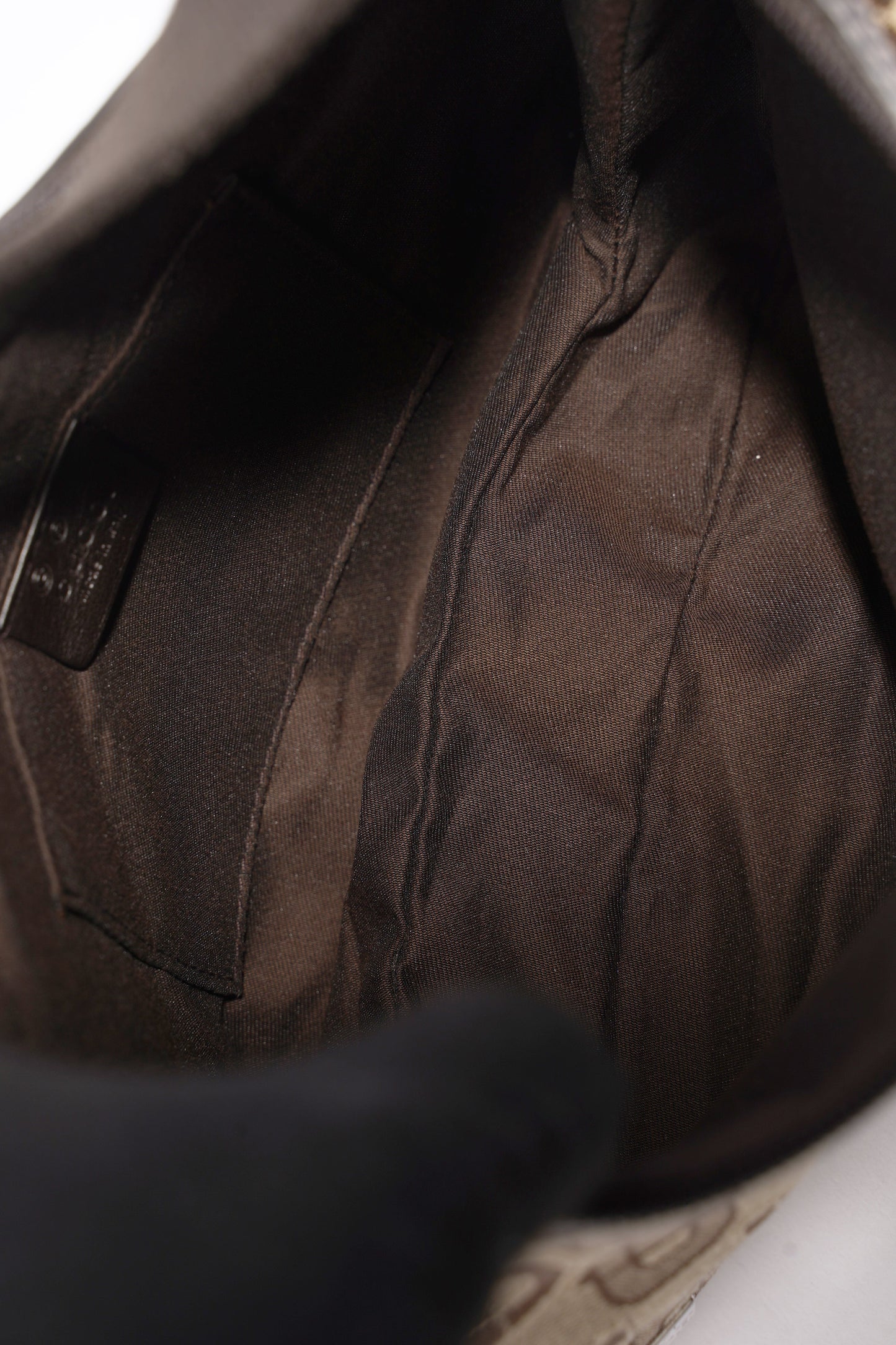 Gucci Horsebit Canvas Brown Canvas Small