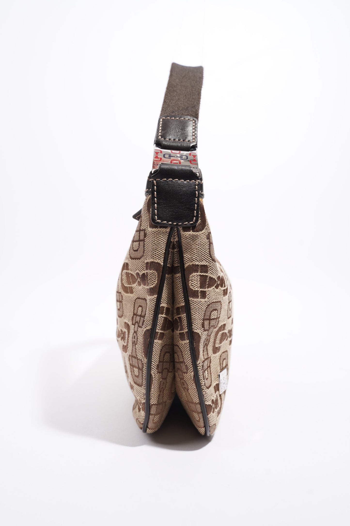 Gucci Horsebit Canvas Brown Canvas Small