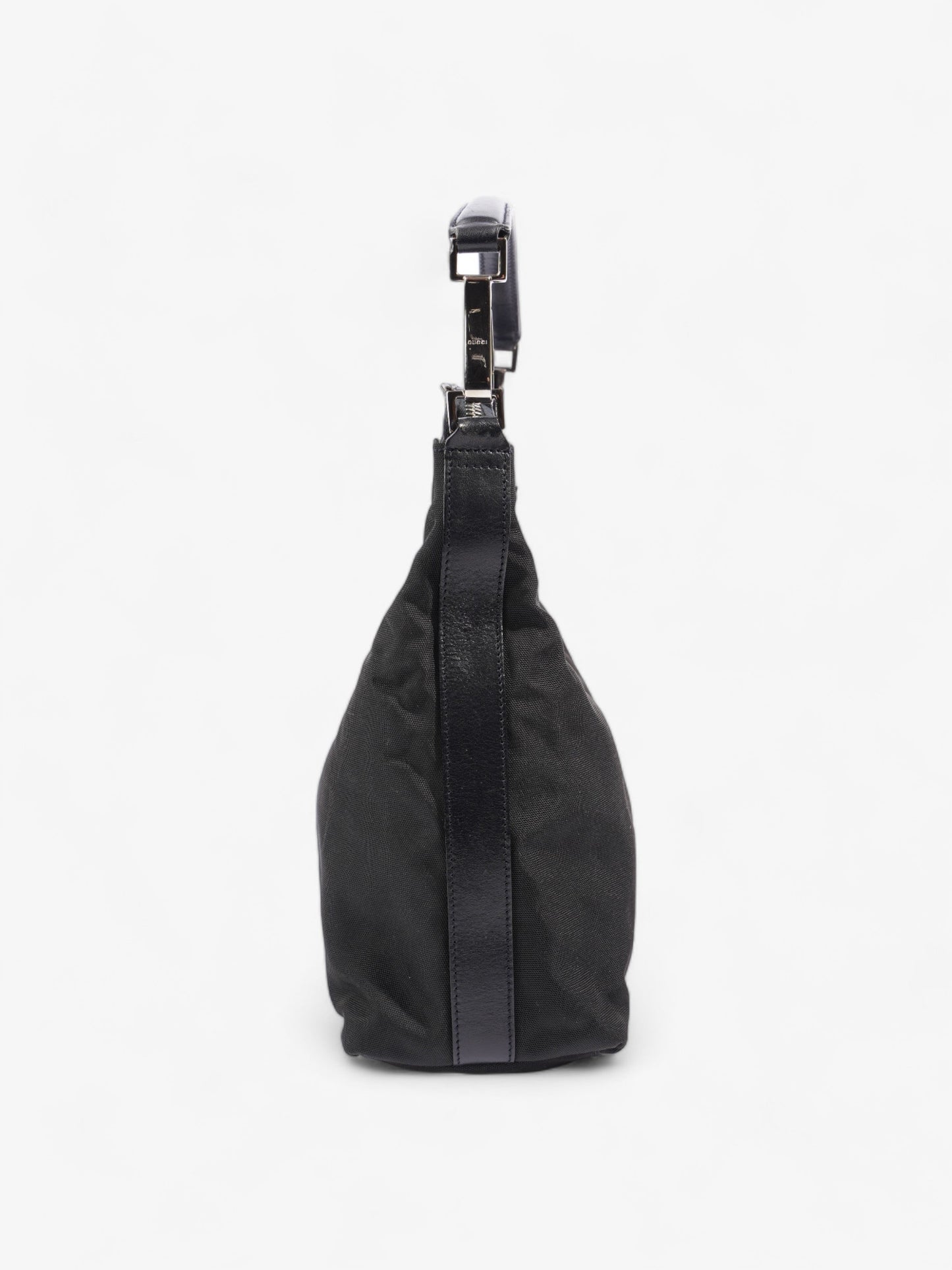 Gucci Hobo Shoulder Black Canvas