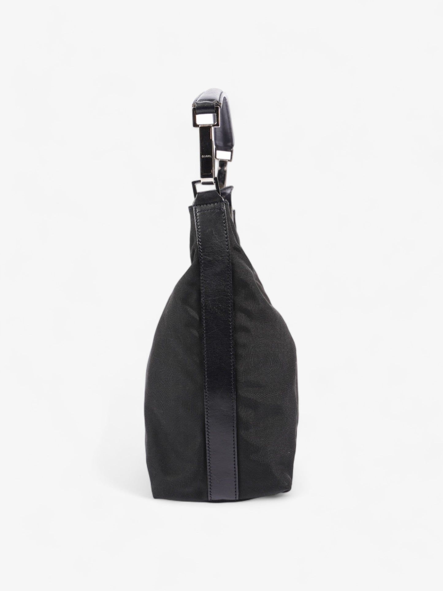 Gucci Hobo Shoulder Black Canvas