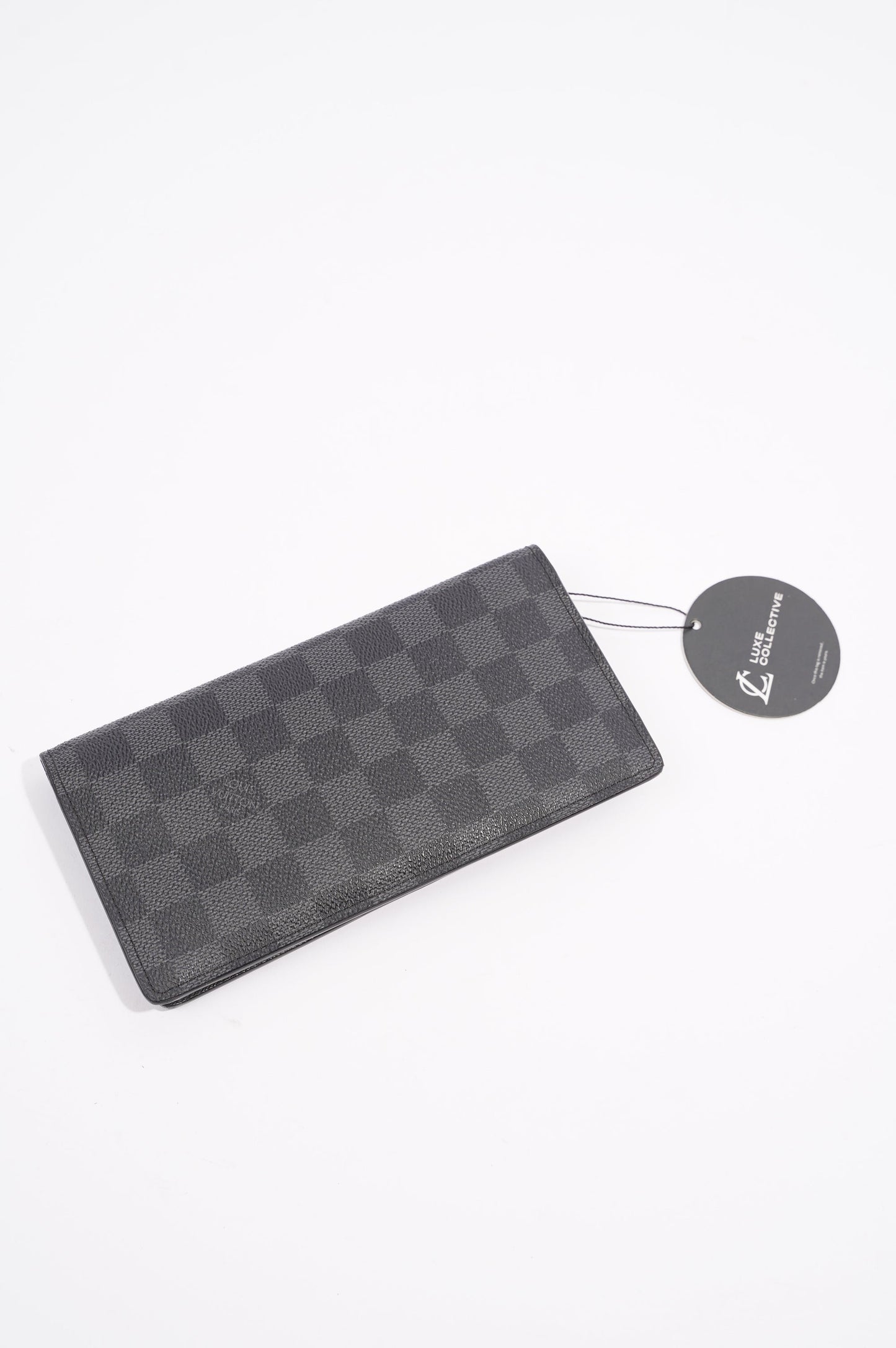 Louis Vuitton Brazza Wallet Damier Graphite Canvas