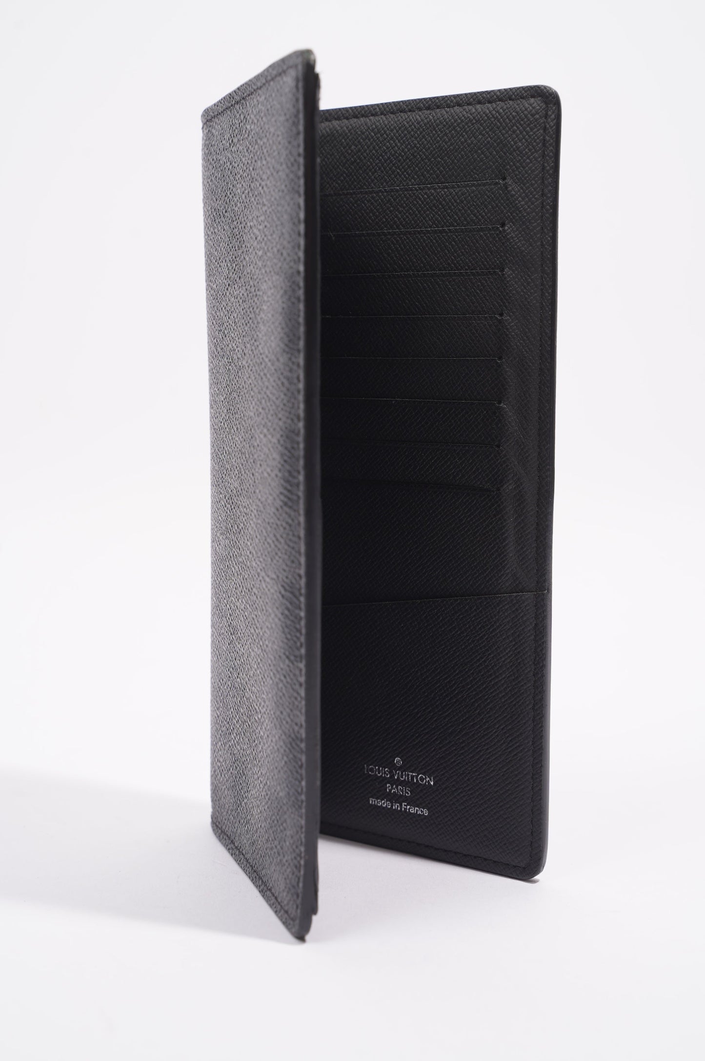 Louis Vuitton Brazza Wallet Damier Graphite Canvas