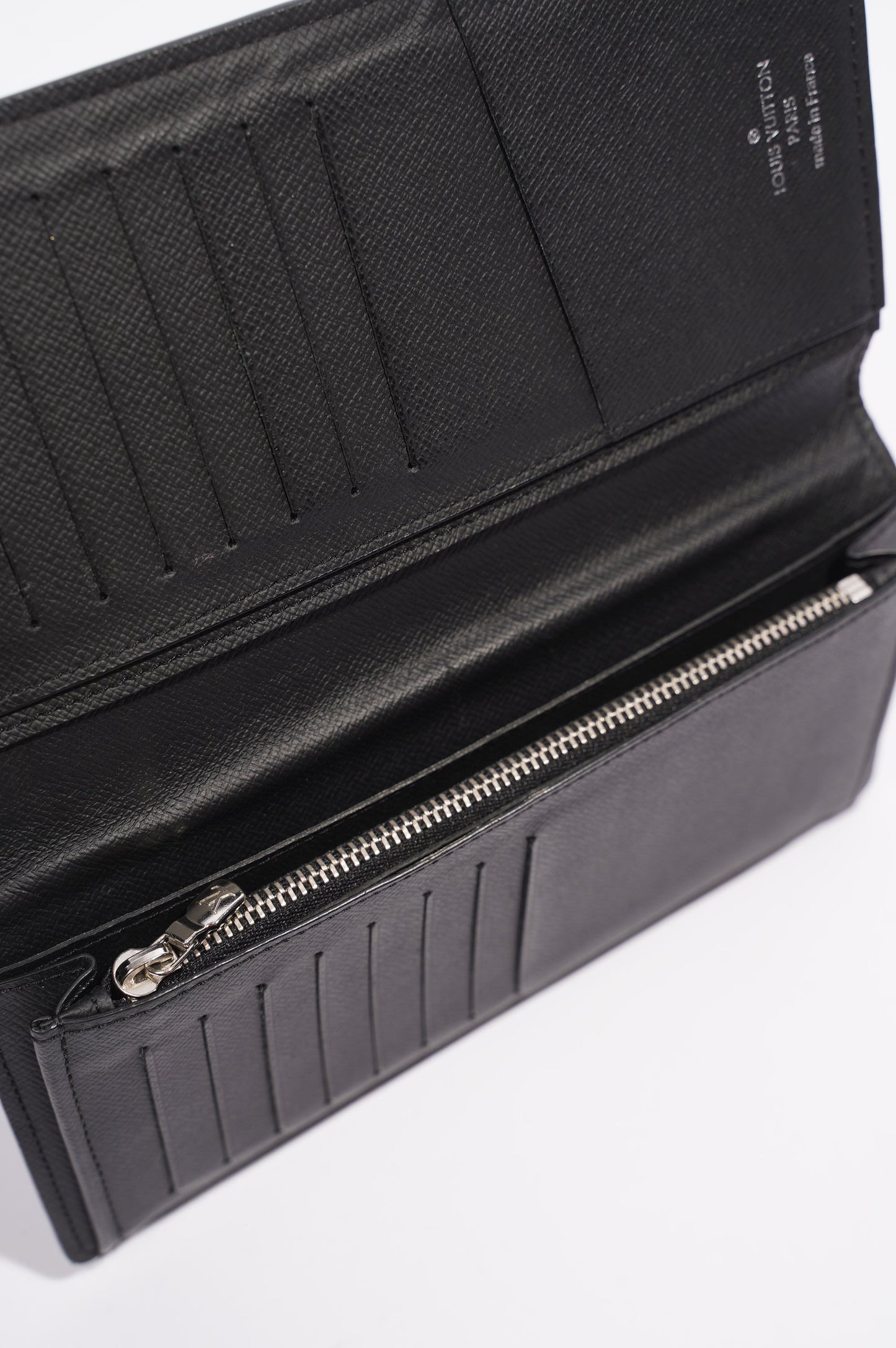 Louis Vuitton Brazza Wallet Damier Graphite Canvas