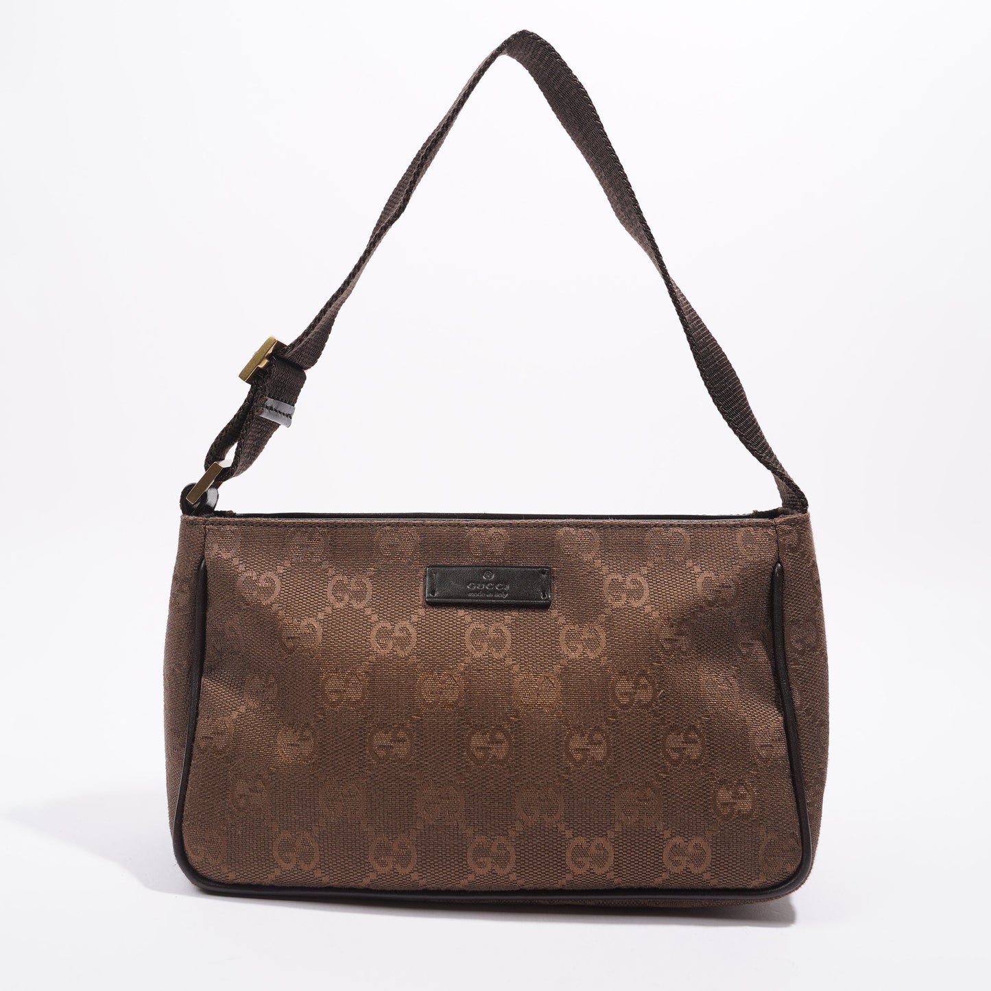 Gucci Shoulder Bag Brown Supreme Canvas Mini
