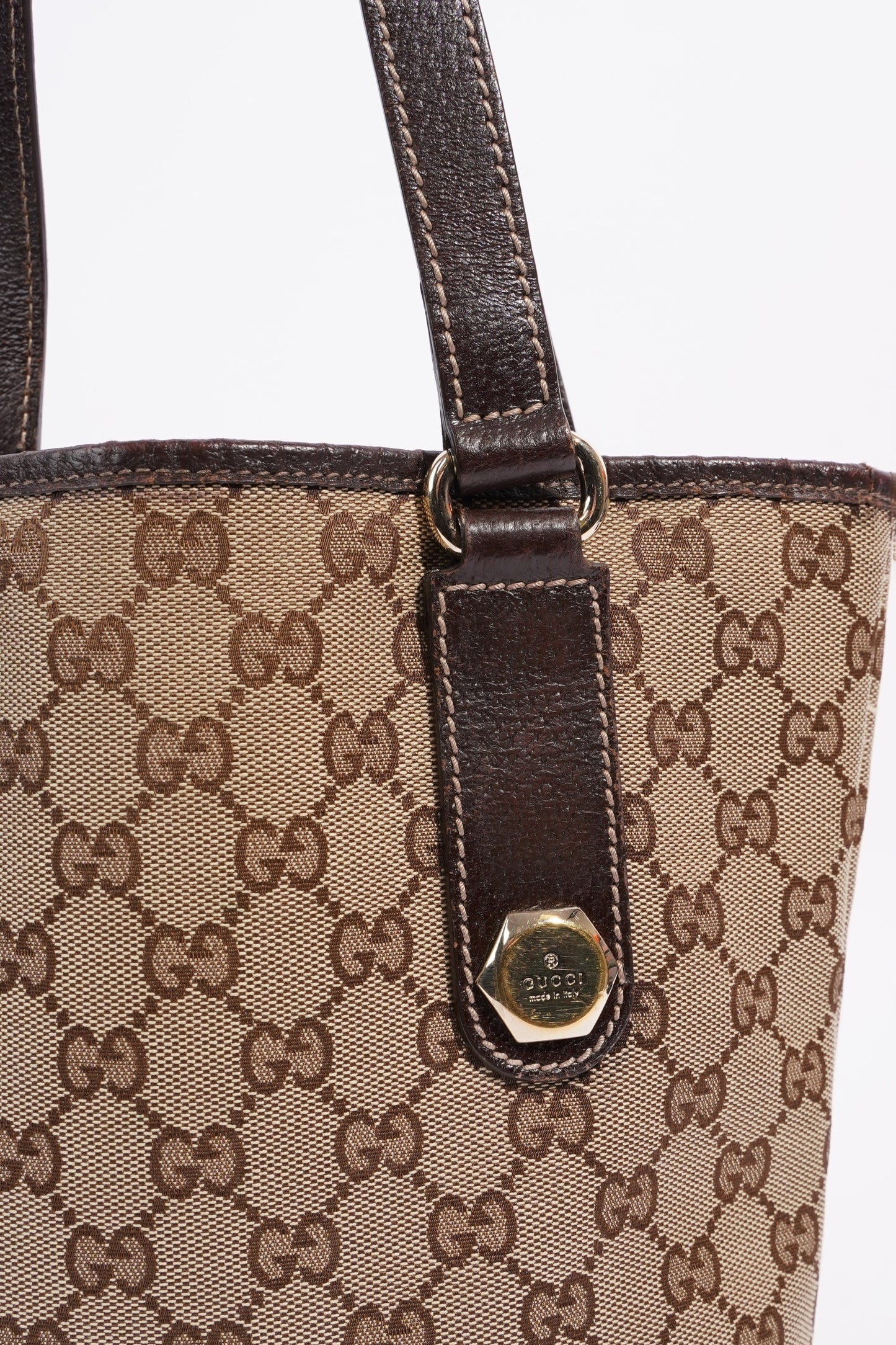 Gucci Tote Bag Supreme Canvas Mini