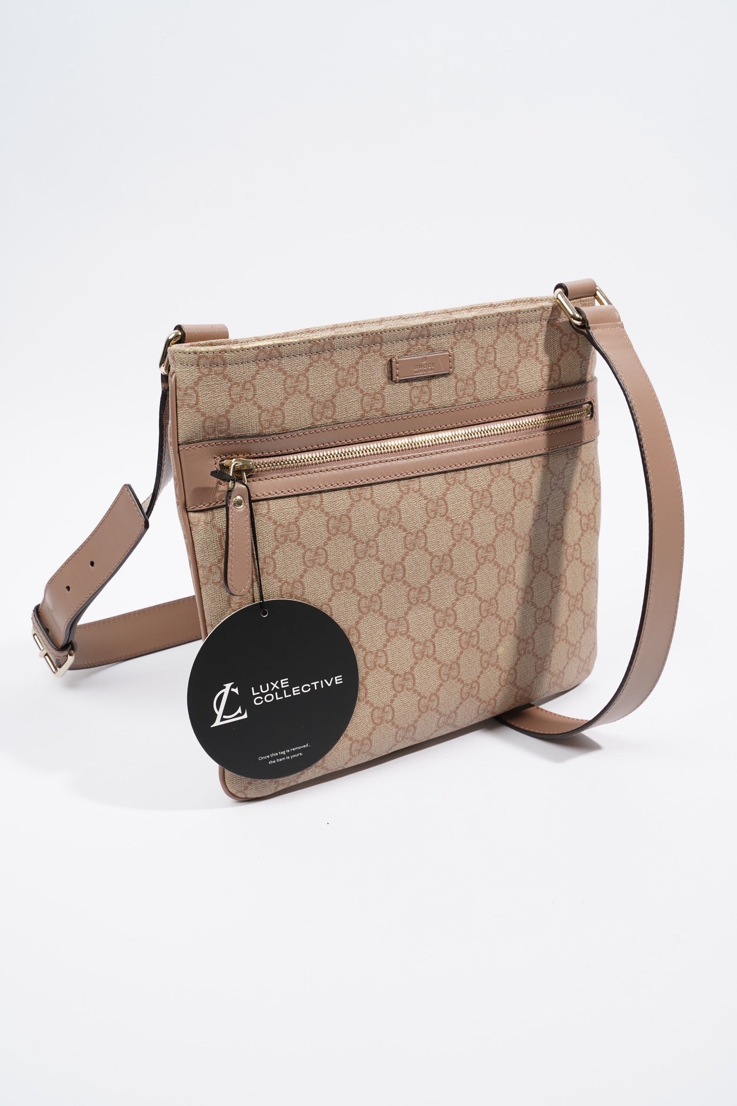 Gucci Messenger Bag Supreme Print / Pink