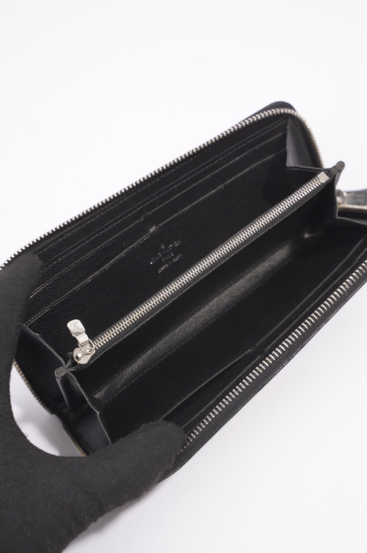 Louis Vuitton Clemence Wallet Black Epi Leather