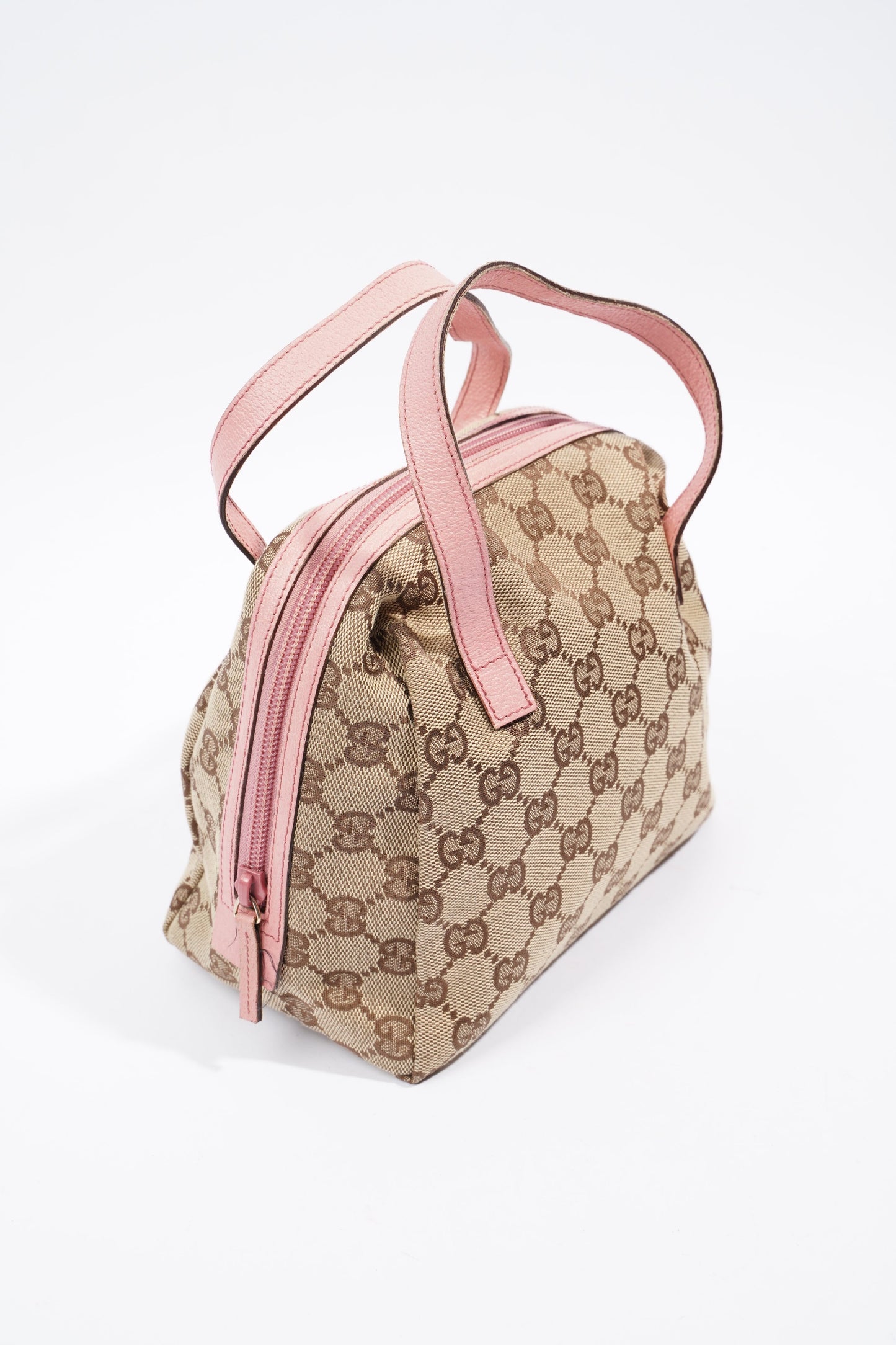 Gucci Dome Bag Supreme Print / Pink Canvas