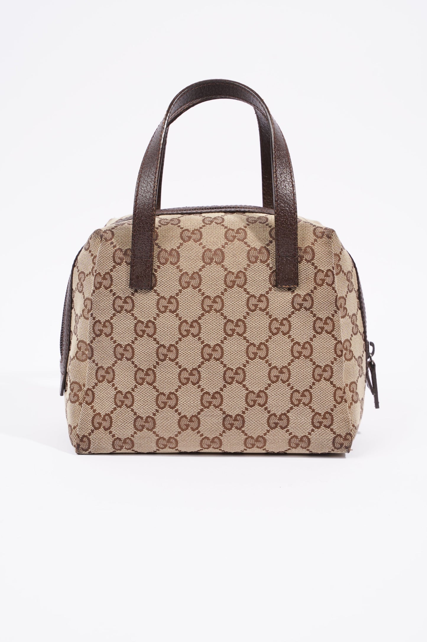 Gucci Dome Bag Supreme Print / Brown Canvas Mini