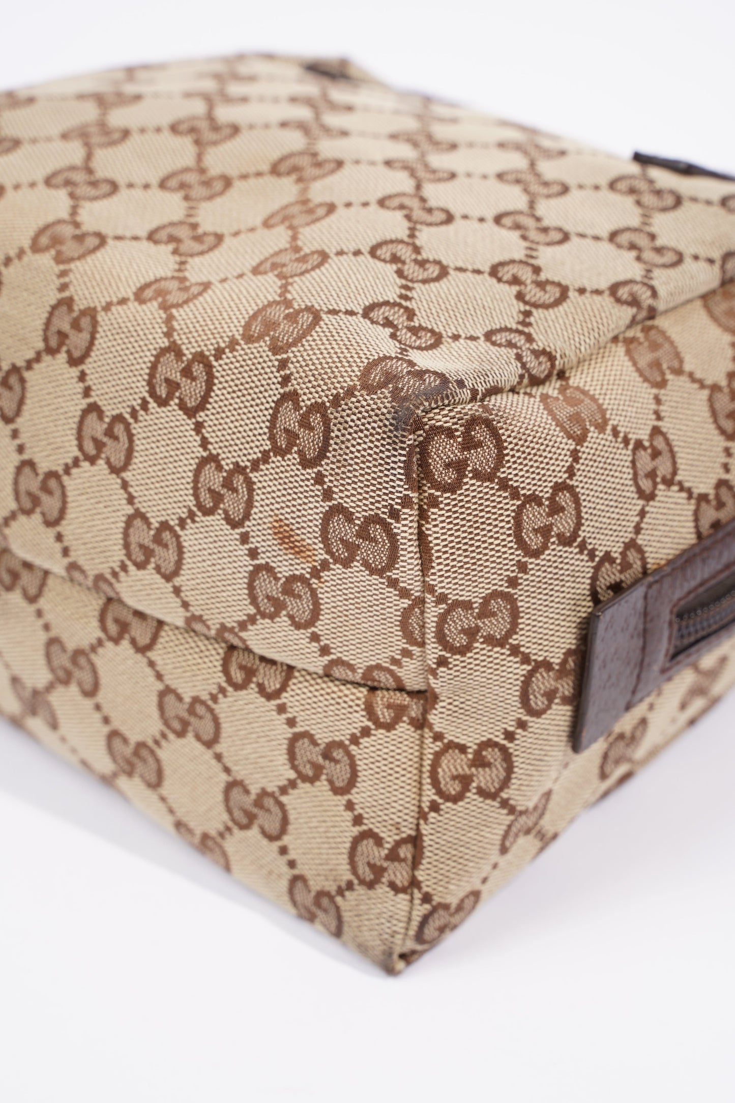Gucci Dome Bag Supreme Print / Brown Canvas Mini
