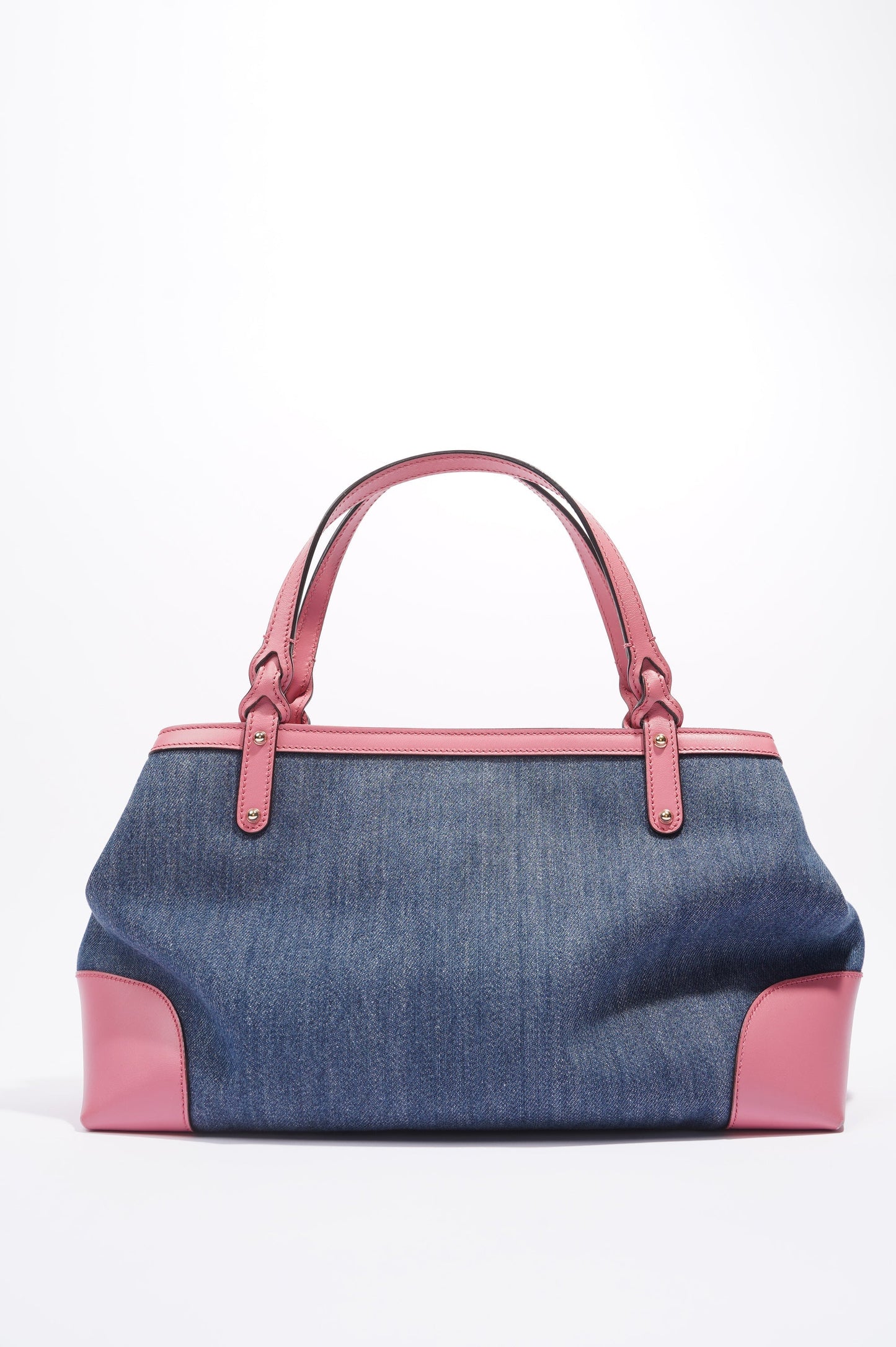 Gucci Craft Tote Blue / Pink Denim
