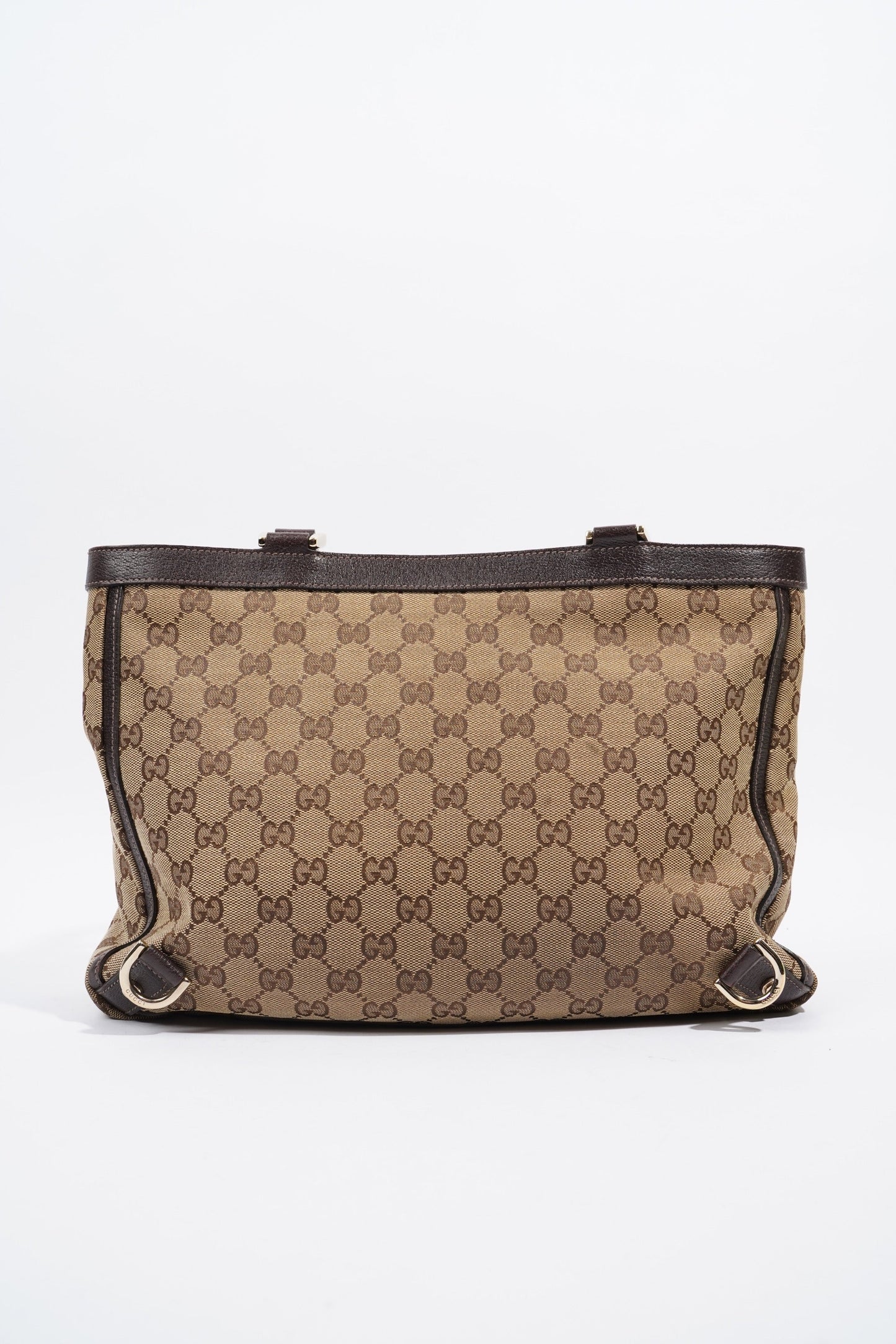 Gucci Abbey Tote Bag Supreme Print / Brown Canvas