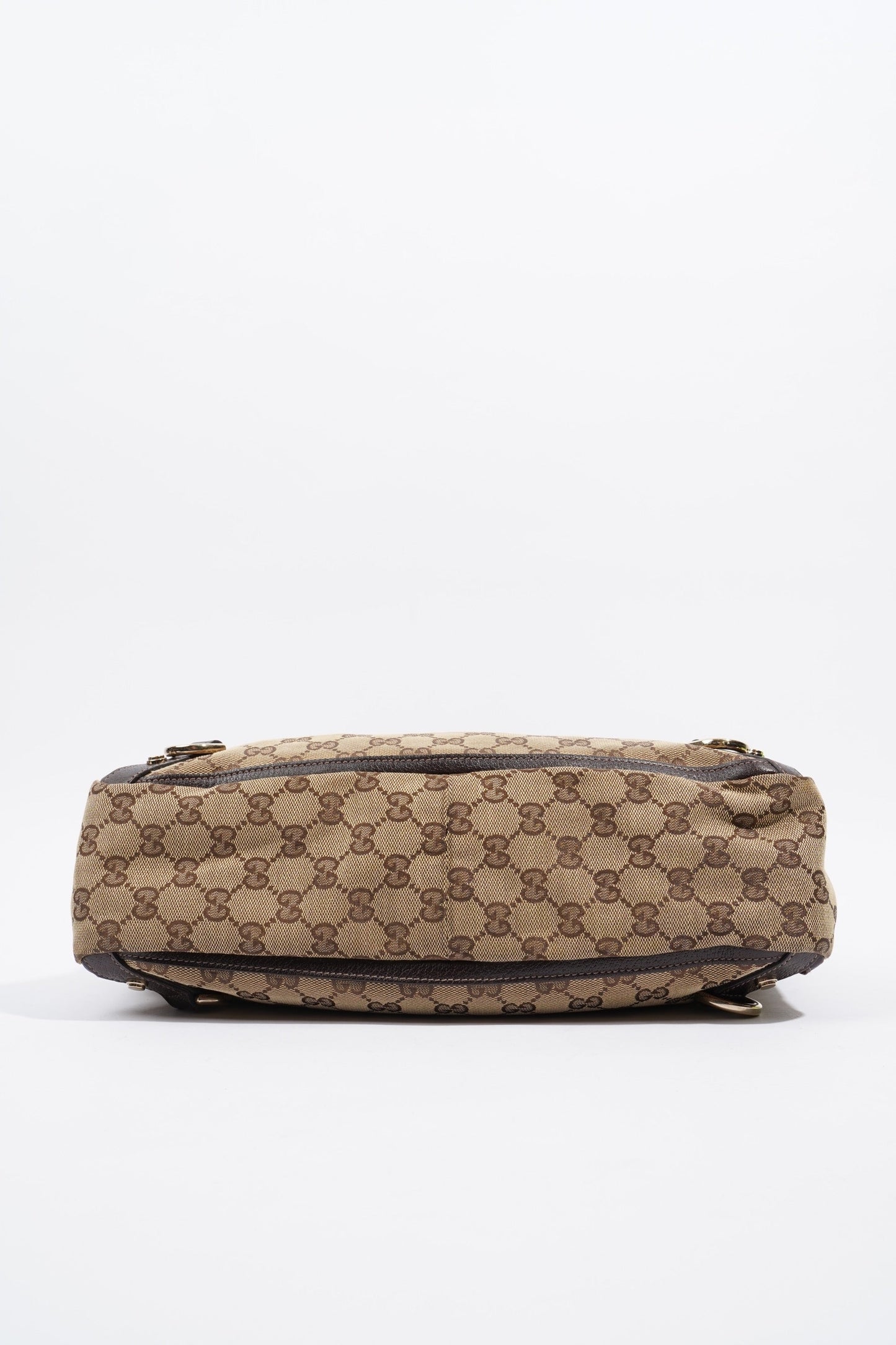 Gucci Abbey Tote Bag Supreme Print / Brown Canvas