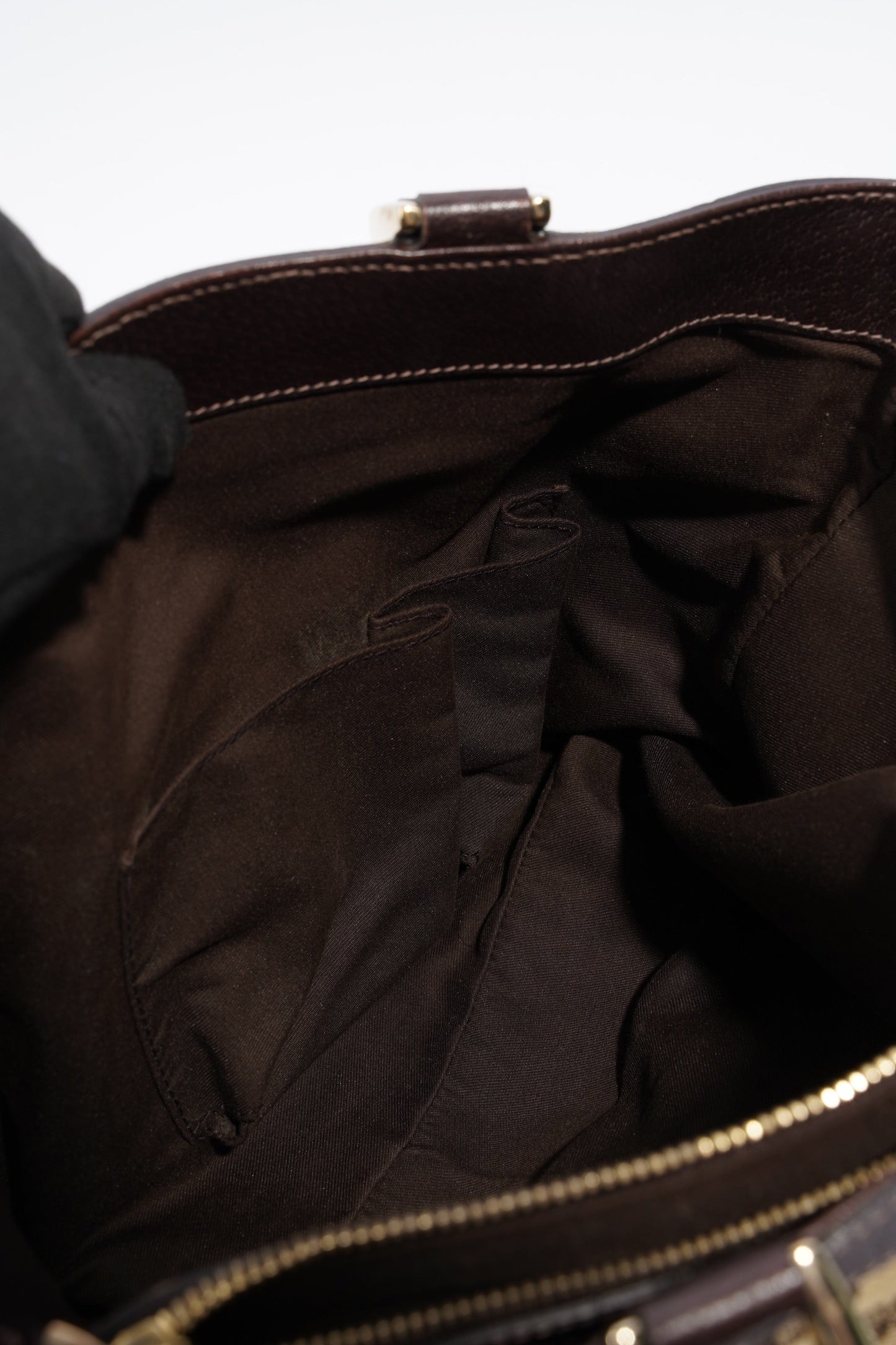 Gucci Abbey Tote Bag Supreme Print / Brown Canvas