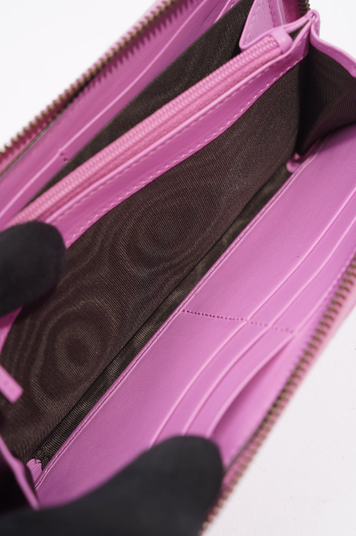 Gucci Marmont Wallet Pink Leather