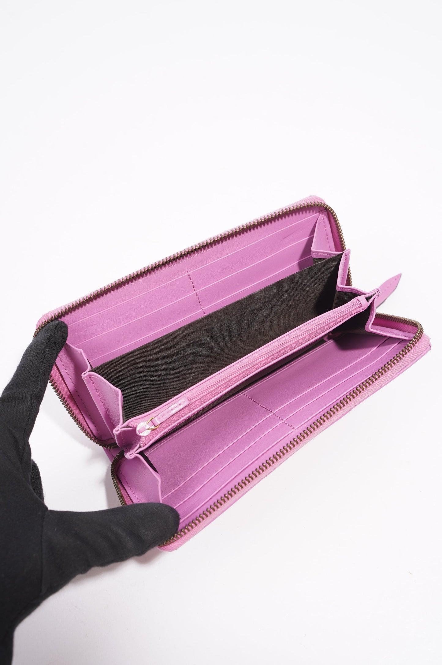 Gucci Marmont Wallet Pink Leather