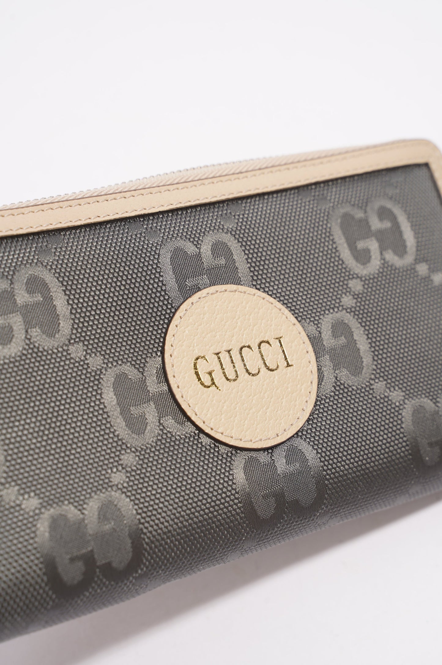 Gucci Off The Grid Long Wallet Black / Beige Canvas