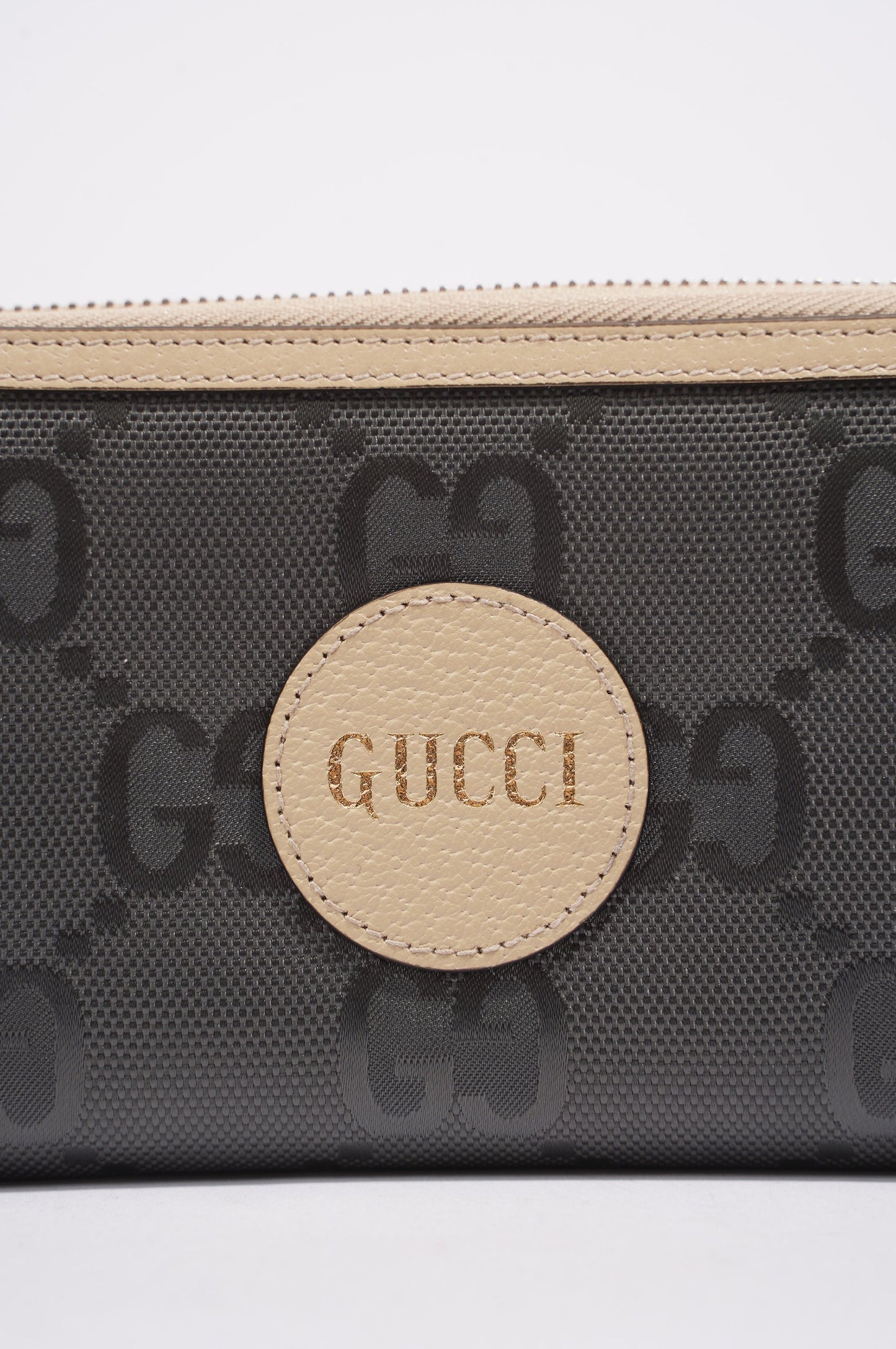 Gucci Off The Grid Long Wallet Black / Beige Canvas