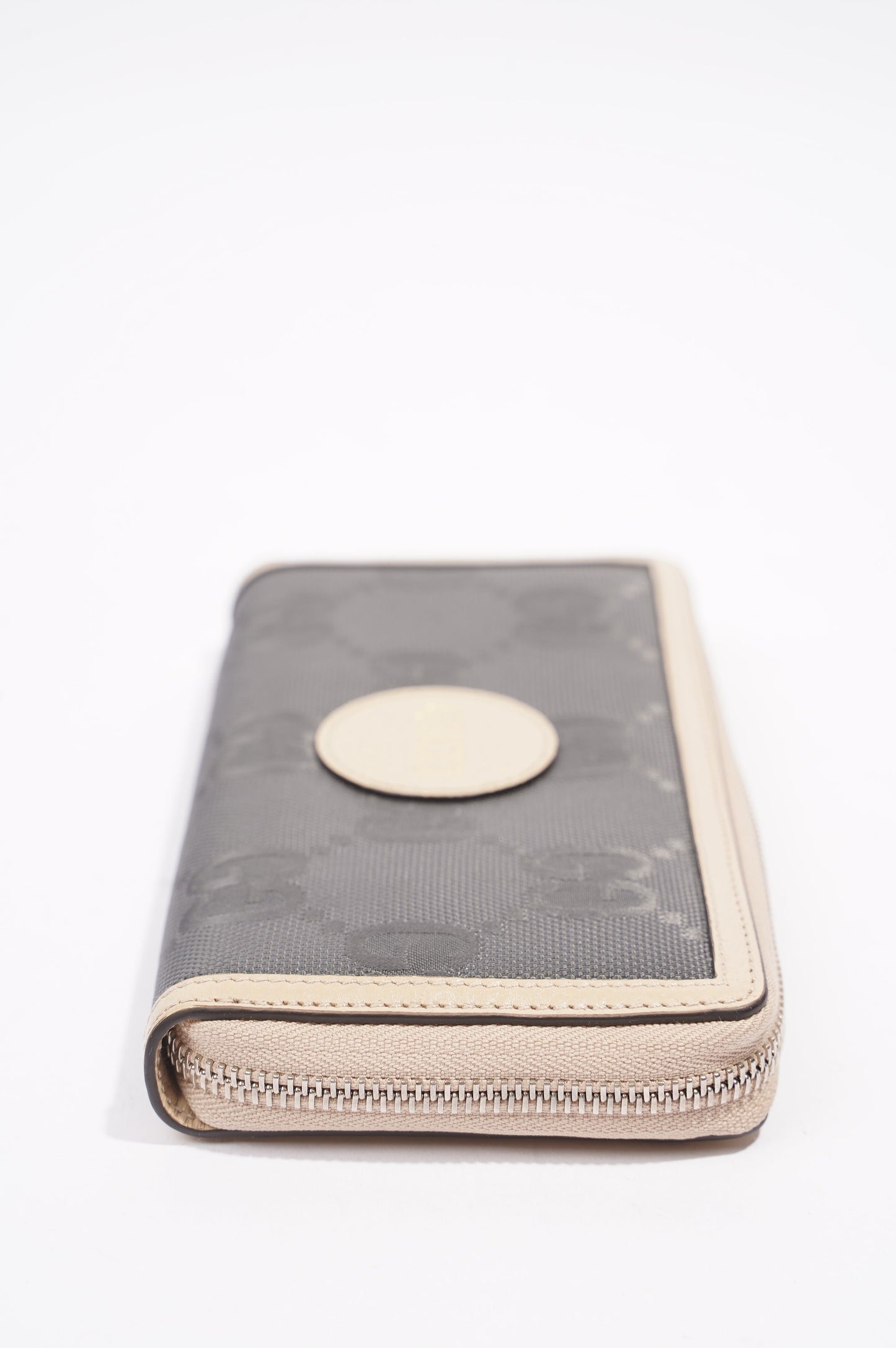 Gucci Off The Grid Long Wallet Black / Beige Canvas