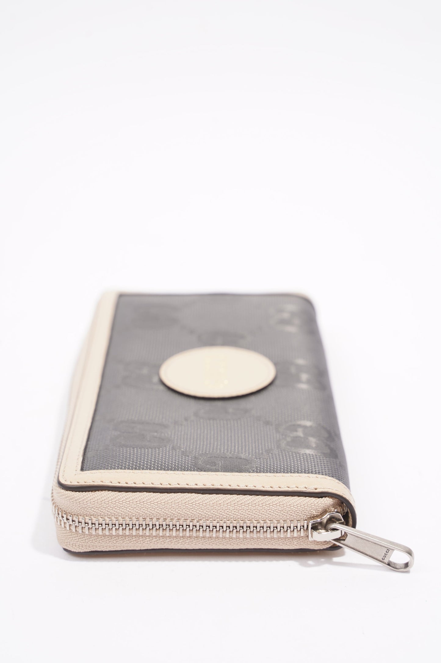 Gucci Off The Grid Long Wallet Black / Beige Canvas