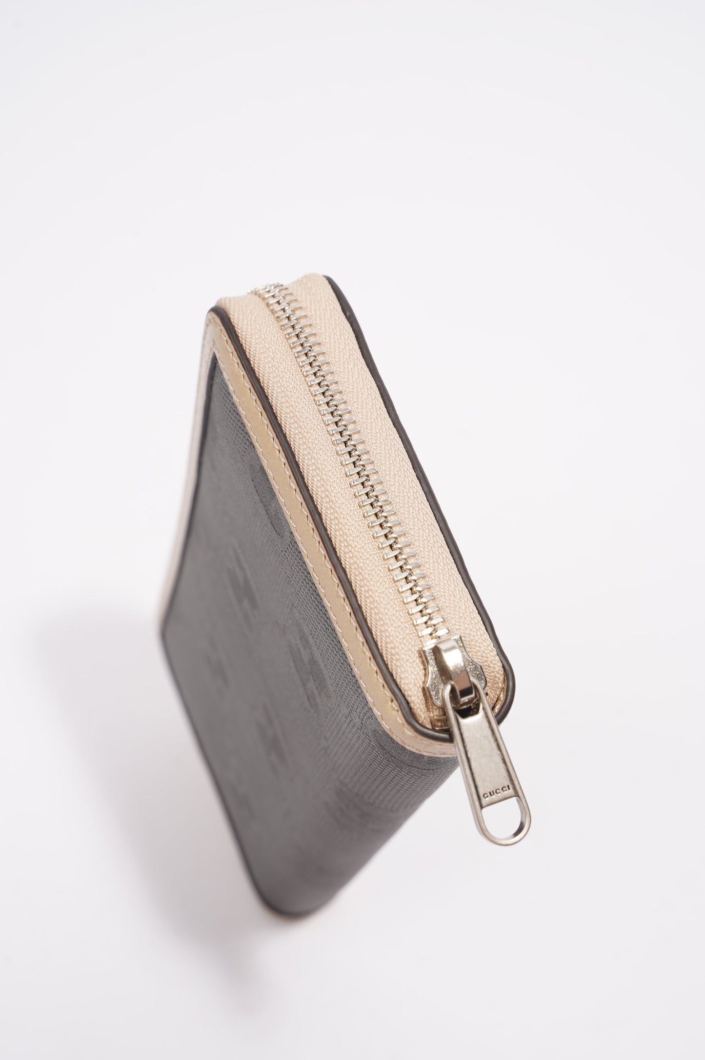 Gucci Off The Grid Long Wallet Black / Beige Canvas