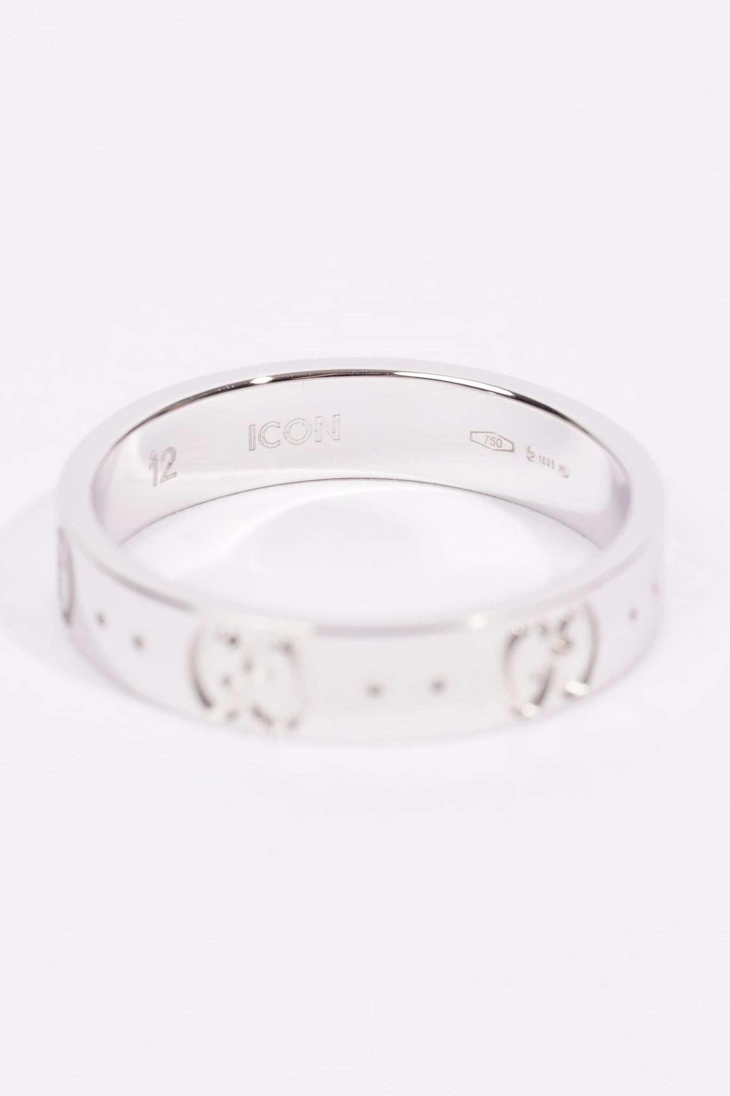 Gucci Icon Ring White Gold White Gold 12