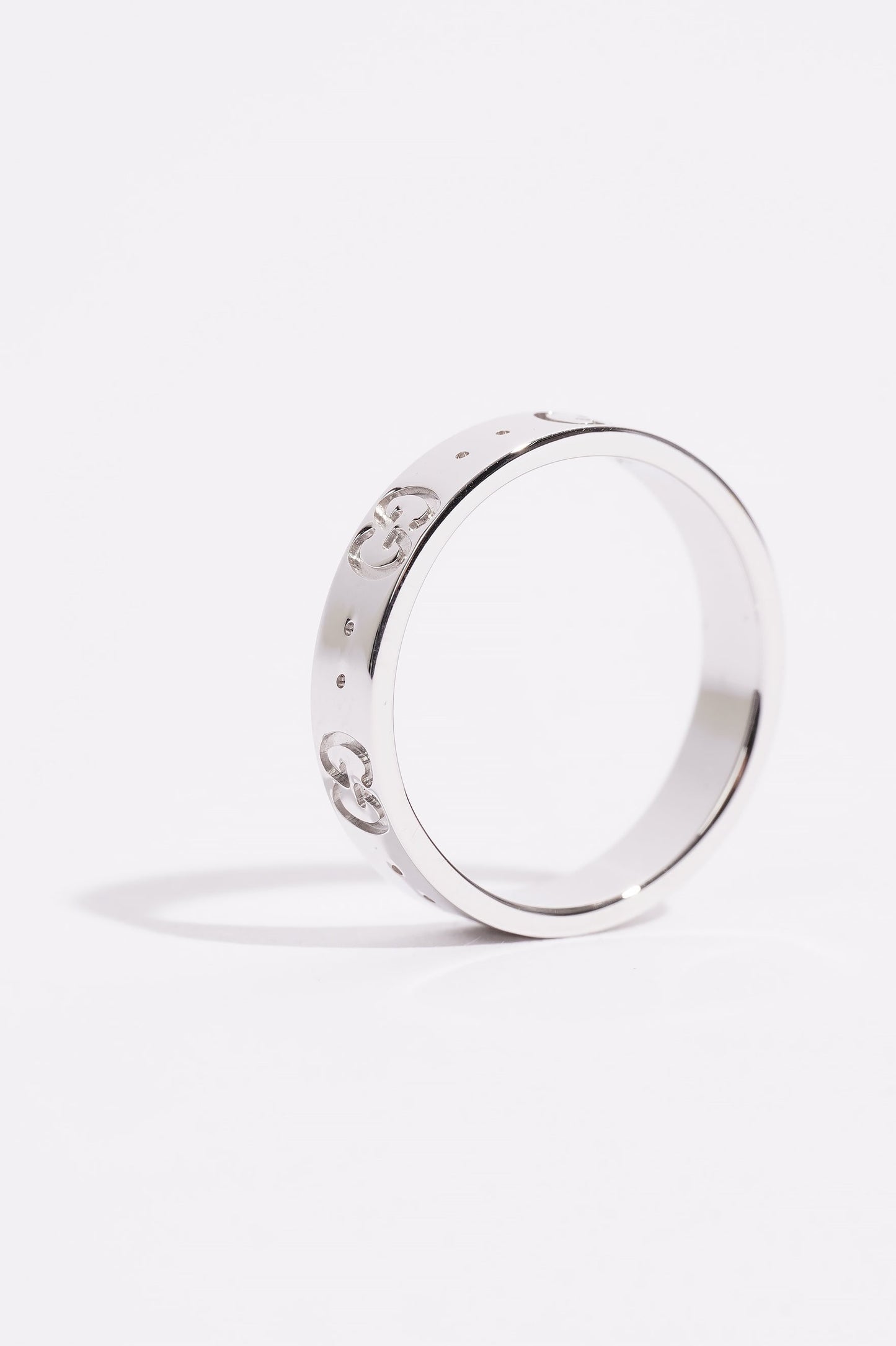Gucci Icon Ring White Gold White Gold 12