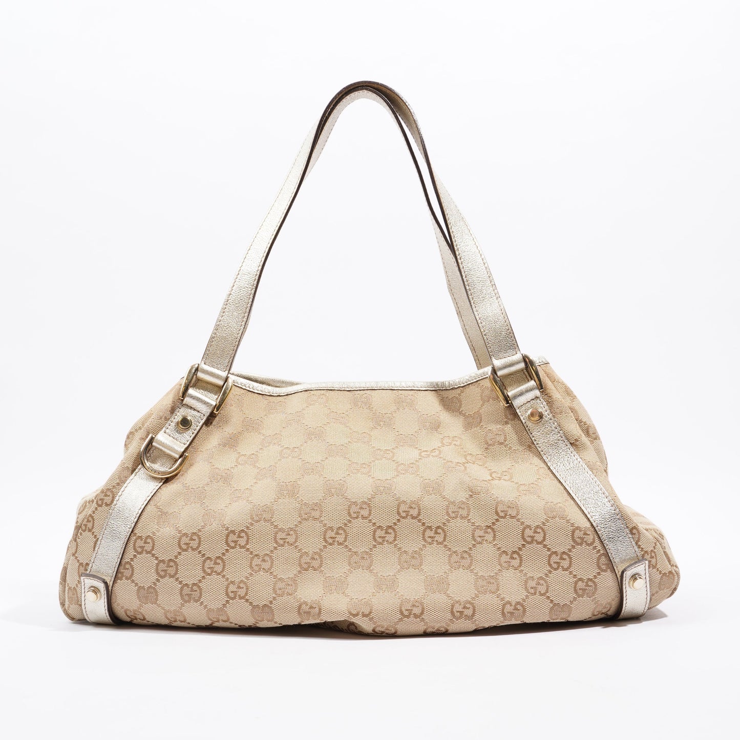 Gucci Tote Bag Supreme Print / Silver Canvas