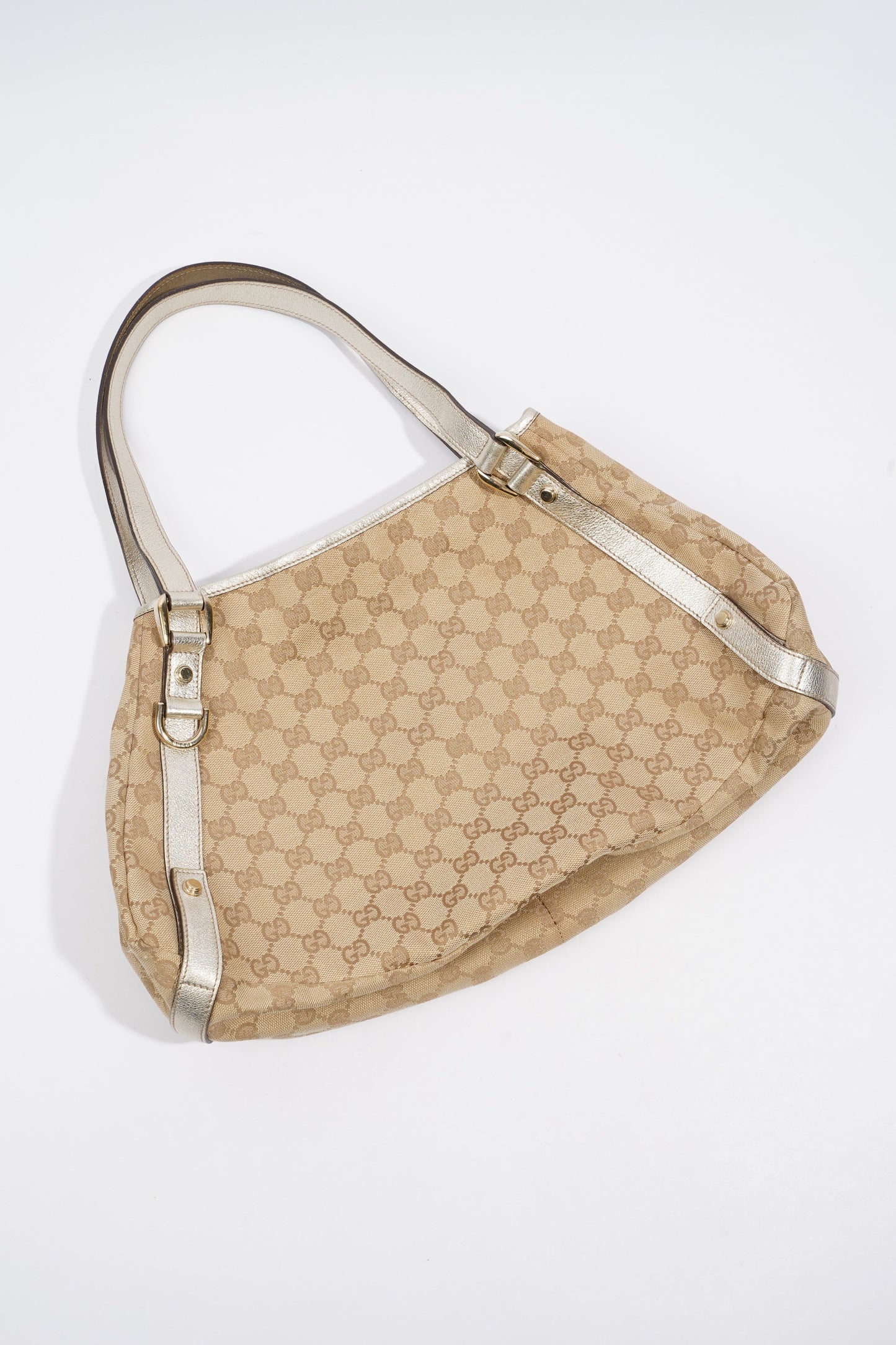Gucci Tote Bag Supreme Print / Silver Canvas