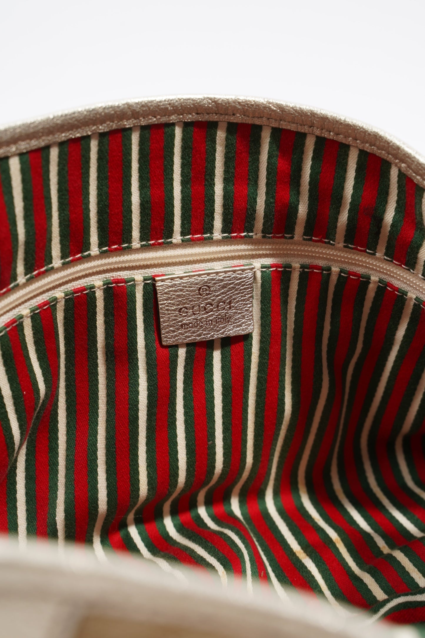 Gucci Tote Bag Supreme Print / Silver Canvas