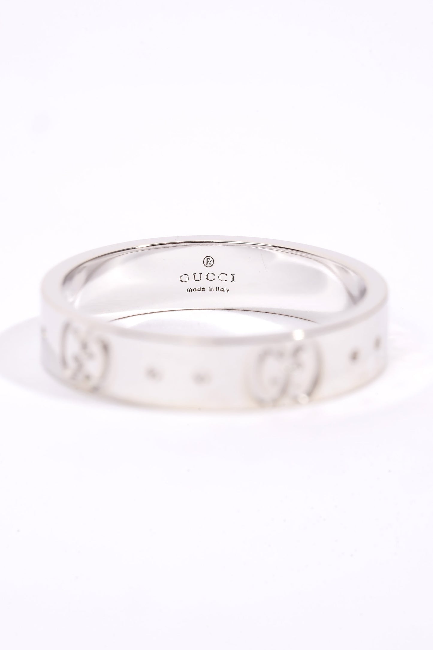 Gucci Icon Ring White Gold White Gold 10