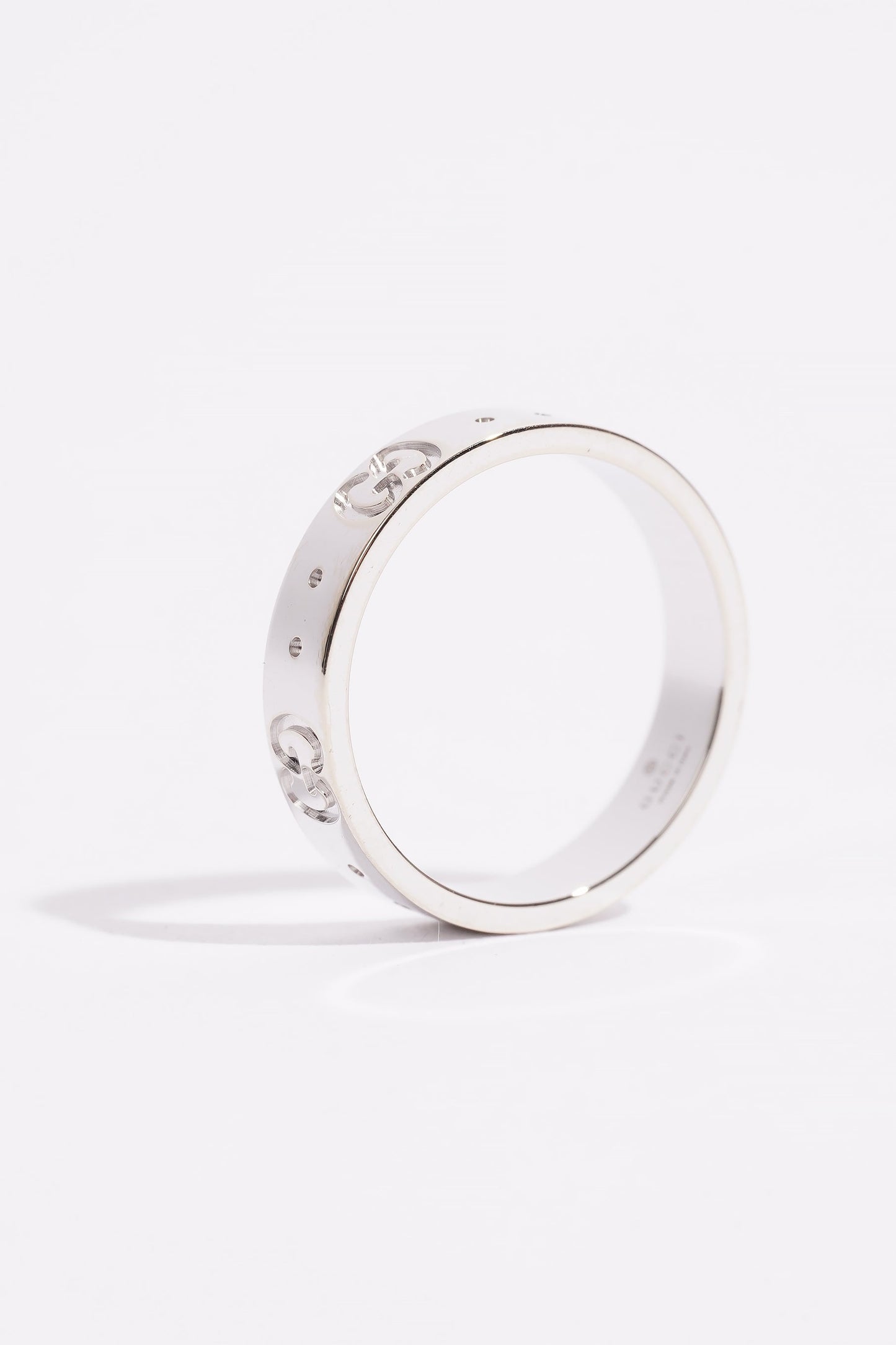 Gucci Icon Ring White Gold White Gold 10