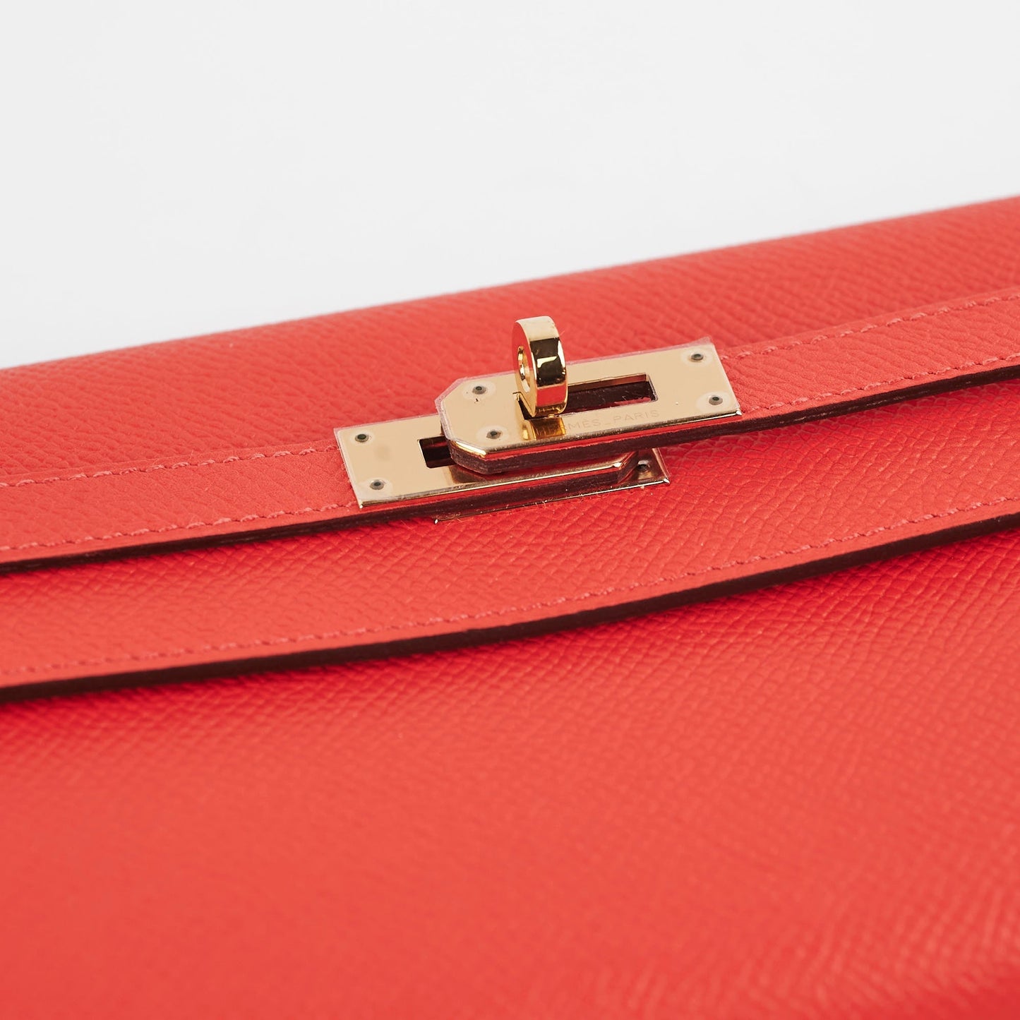 Hermes Kelly Long Wallet Epsom Rose Jaipur X Stamp (2016)