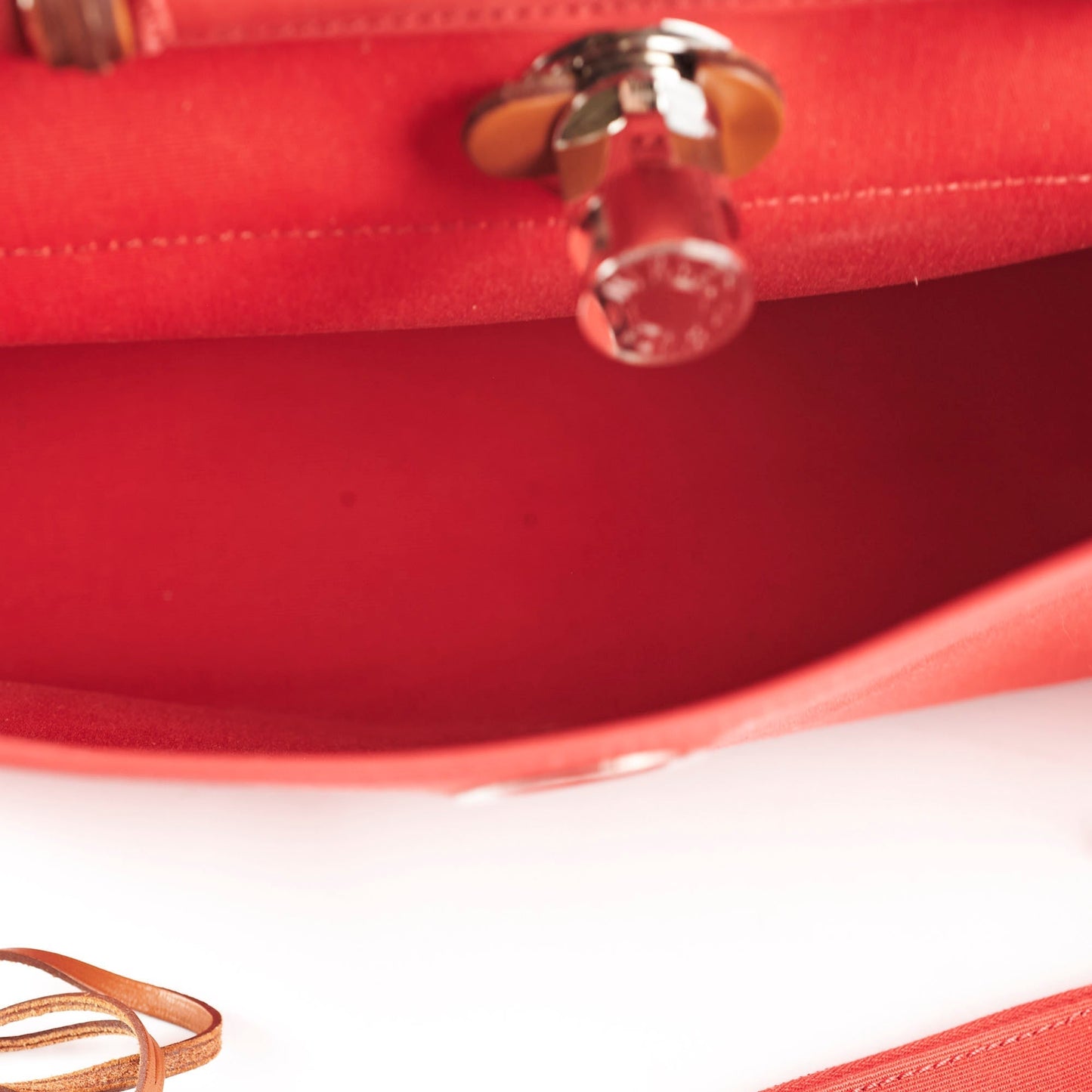 Hermes Herbag 31 Red