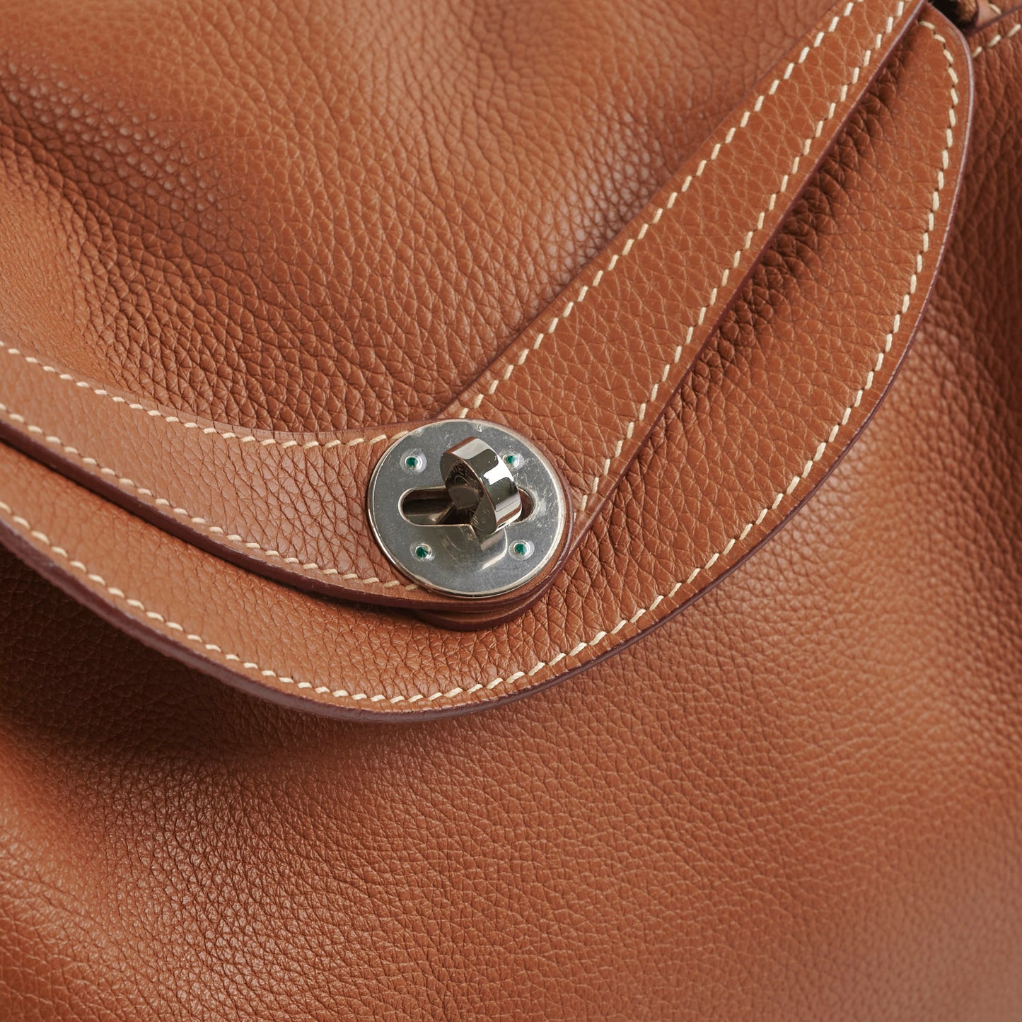 Hermes Lindy 30 Gold - K Square Stamp