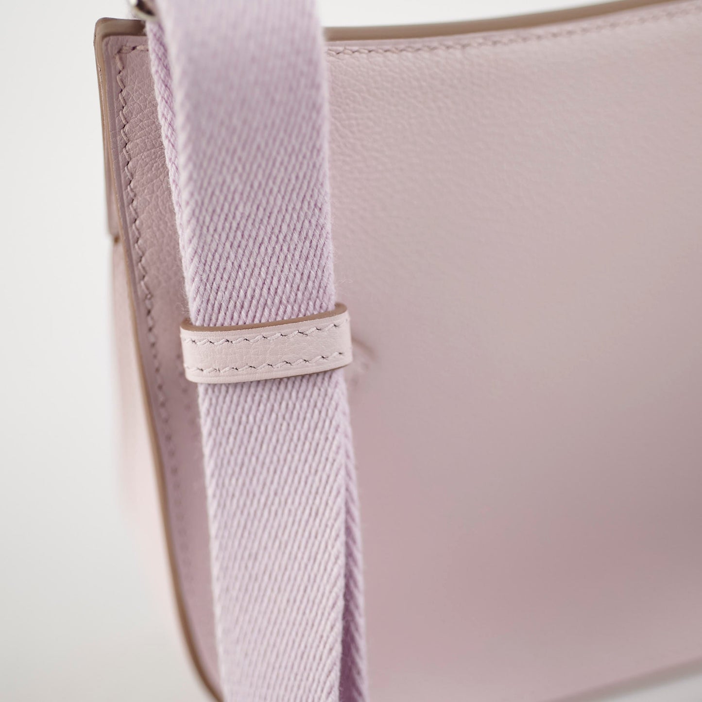 Hermes Mini Jypsiere Mauve Pale B Stamp