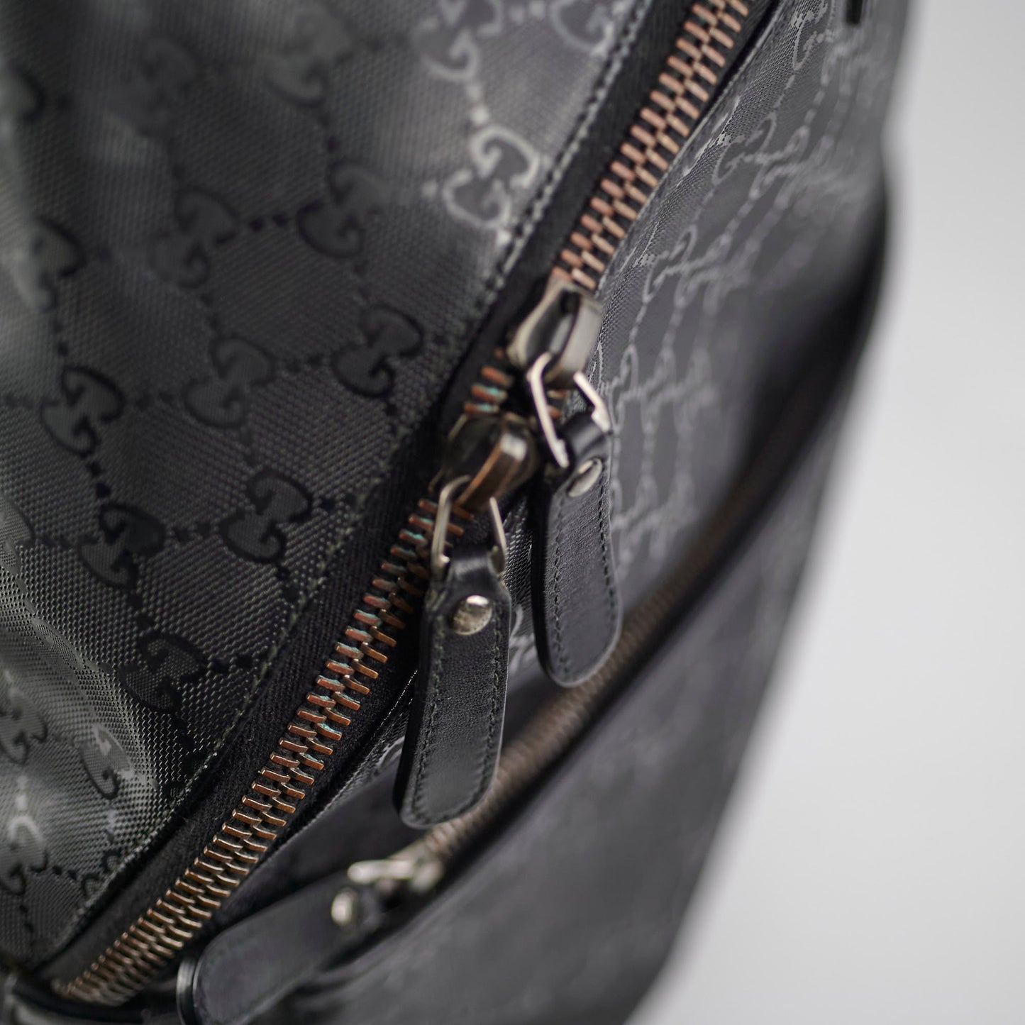 Gucci Mongoram Black Backpack