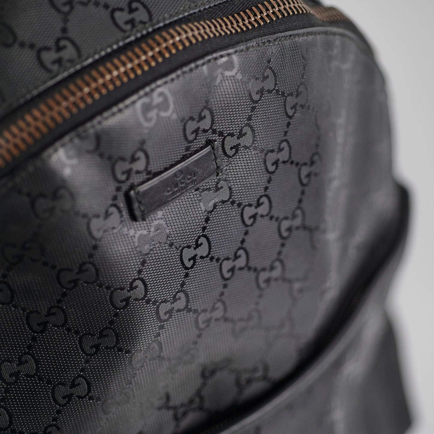 Gucci Mongoram Black Backpack