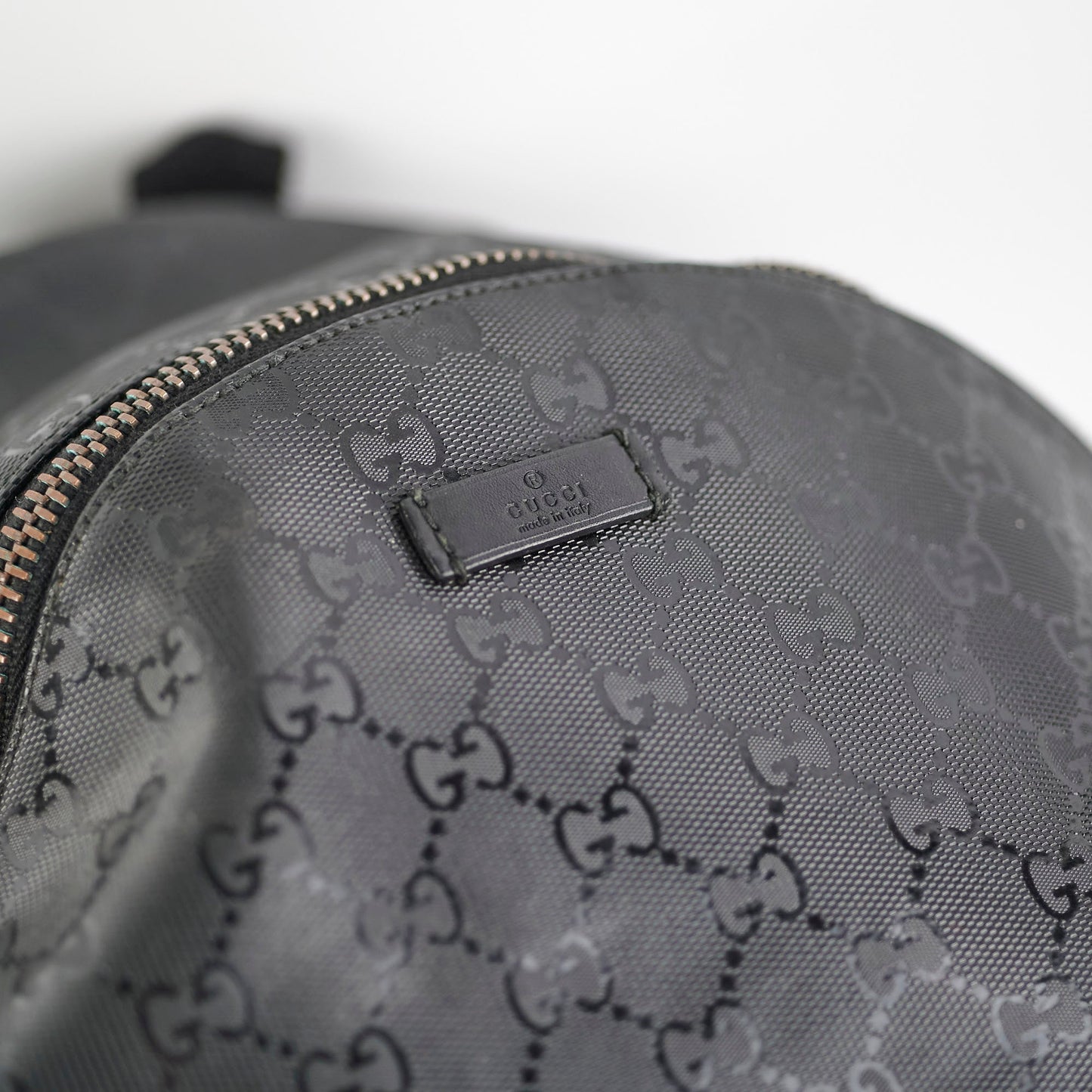 Gucci Mongoram Black Backpack