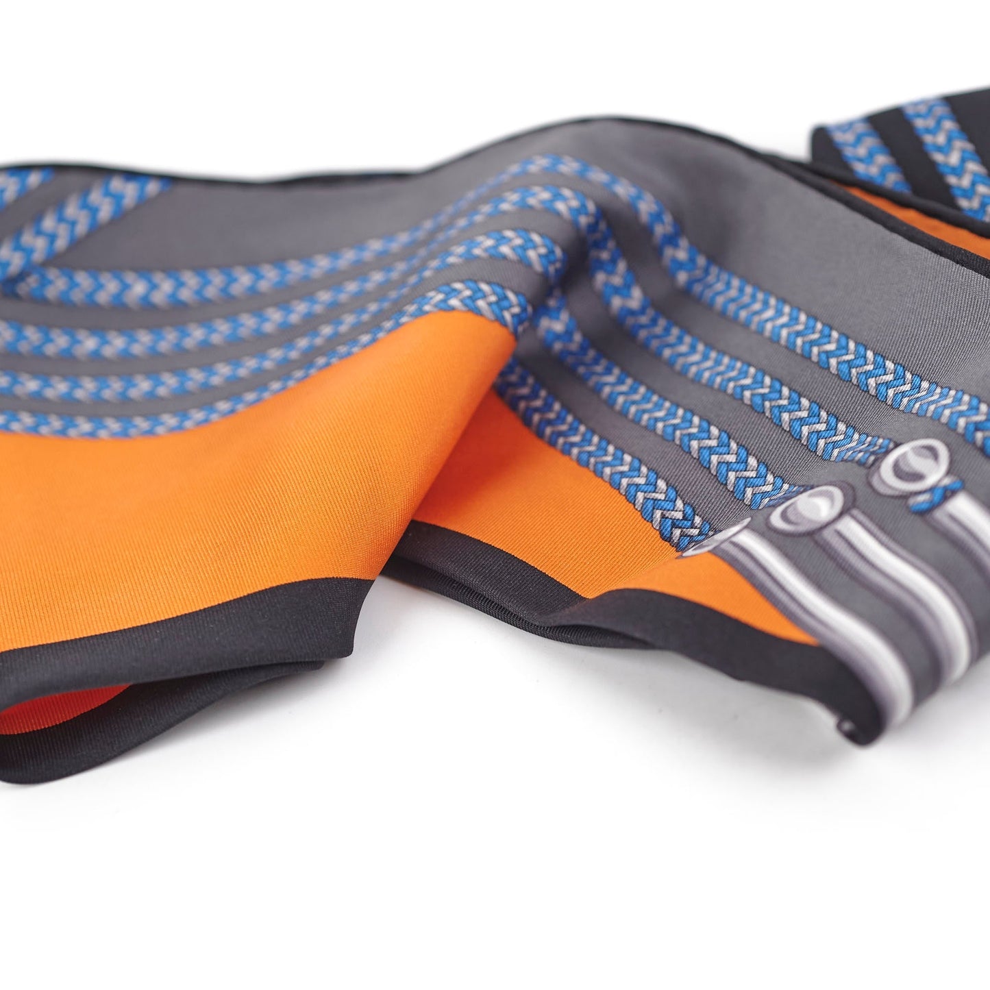 Gucci Triangle Scarf Orange/Blue