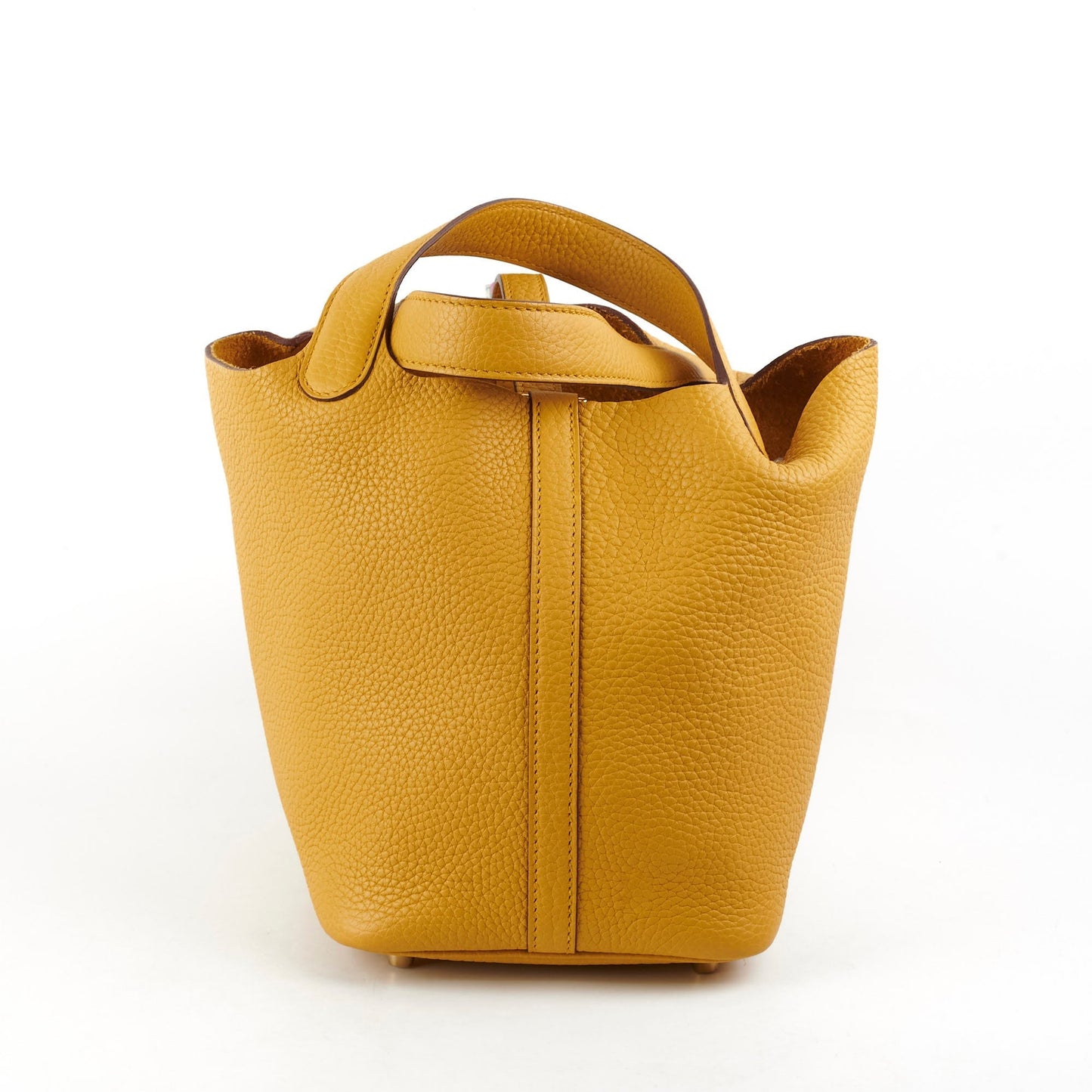 Hermes 18 Picotin Jaune Amber Y Stamp 2020