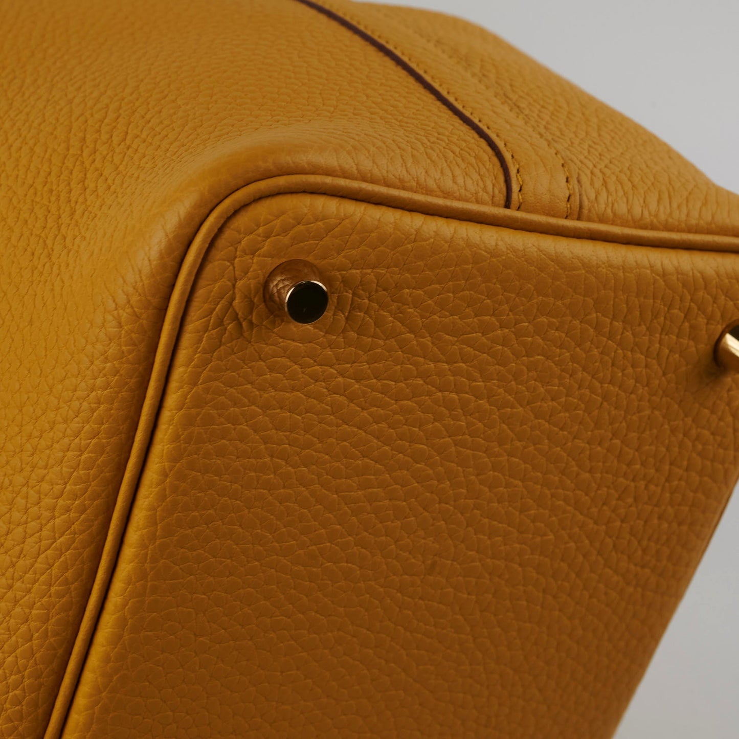 Hermes 18 Picotin Jaune Amber Y Stamp 2020