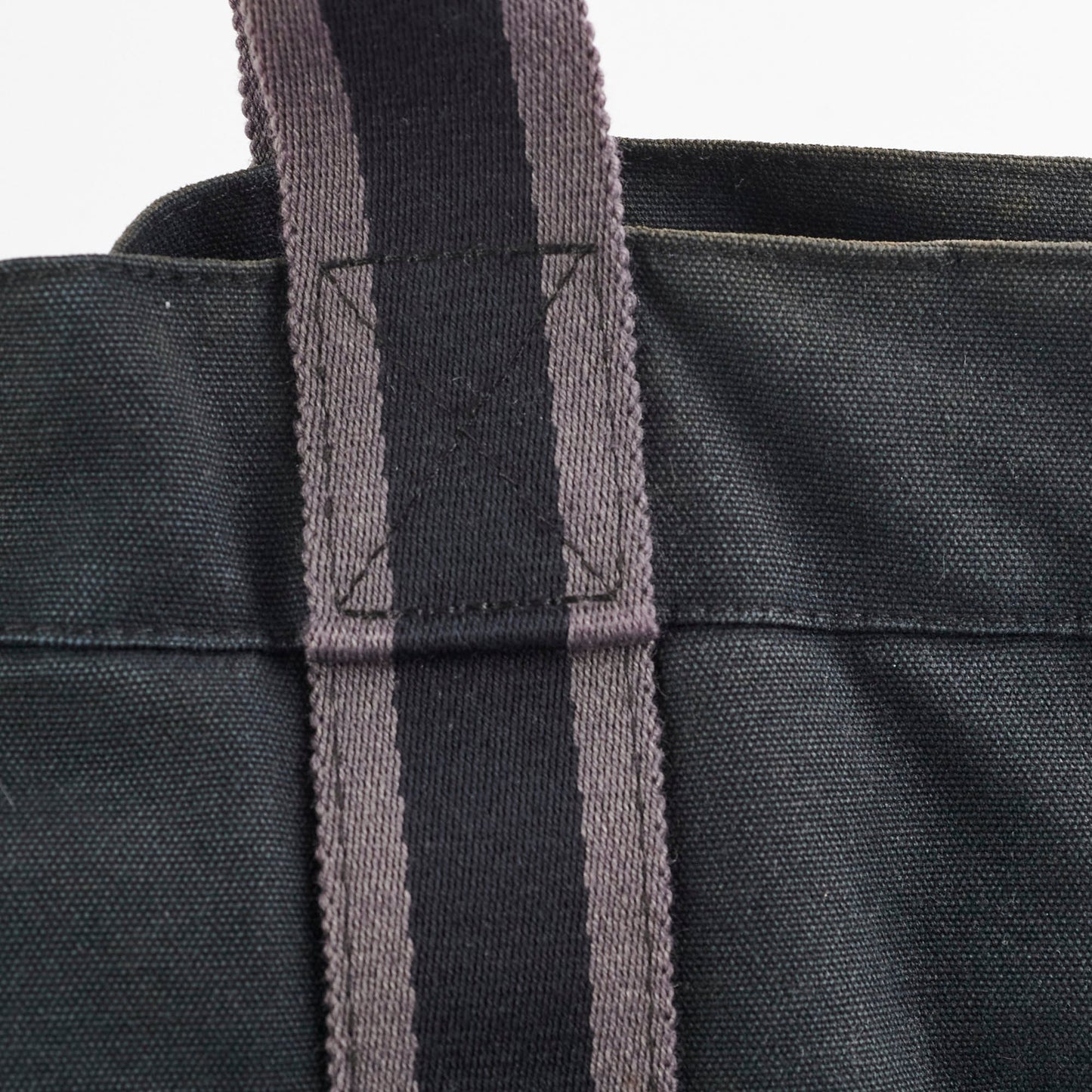 Hermes Herline Tote Canvas Black