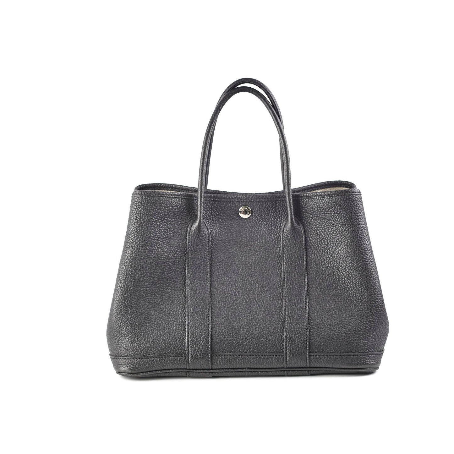 Hermes Garden Party 30 Noir - Q Square Stamp