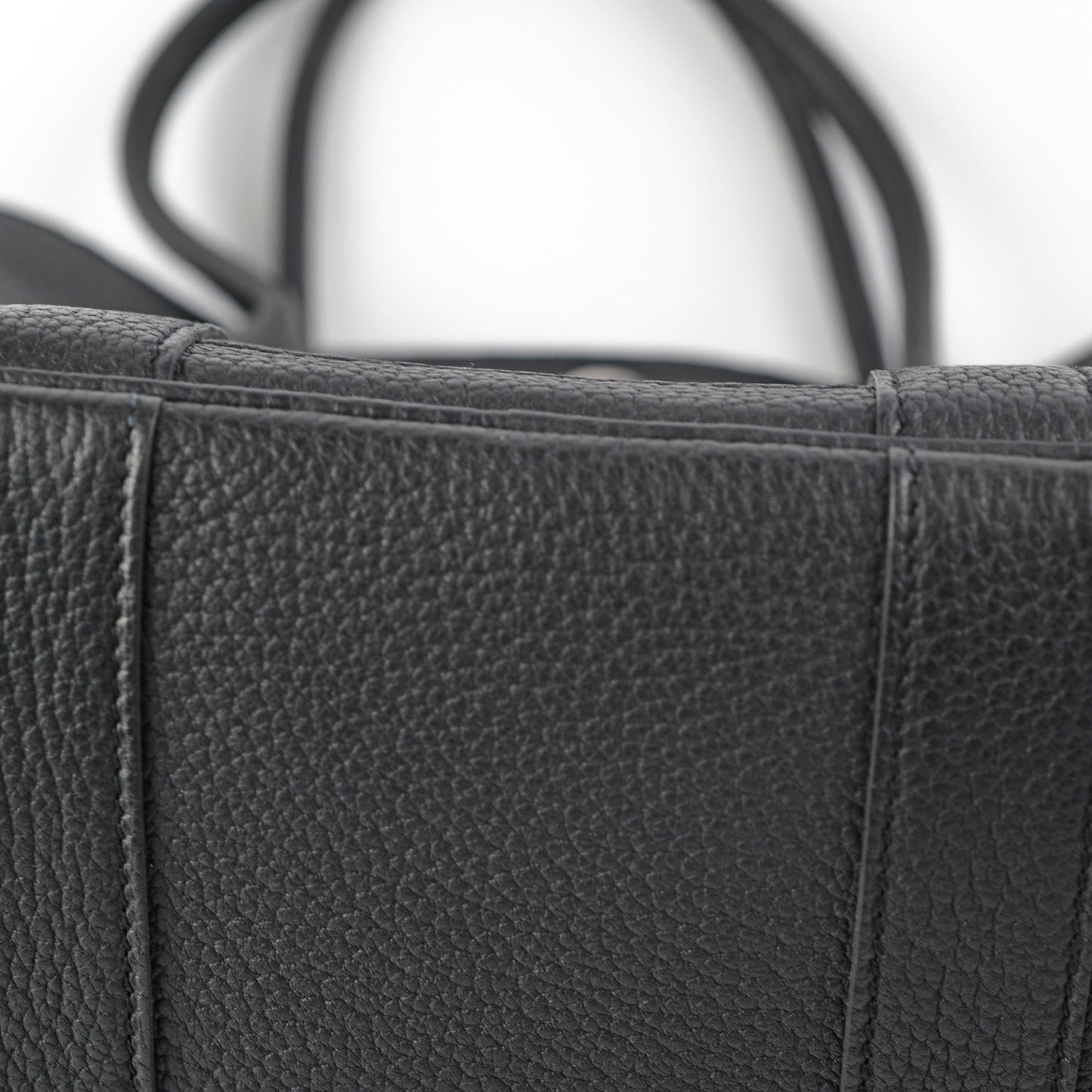 Hermes Garden Party 30 Noir - Q Square Stamp